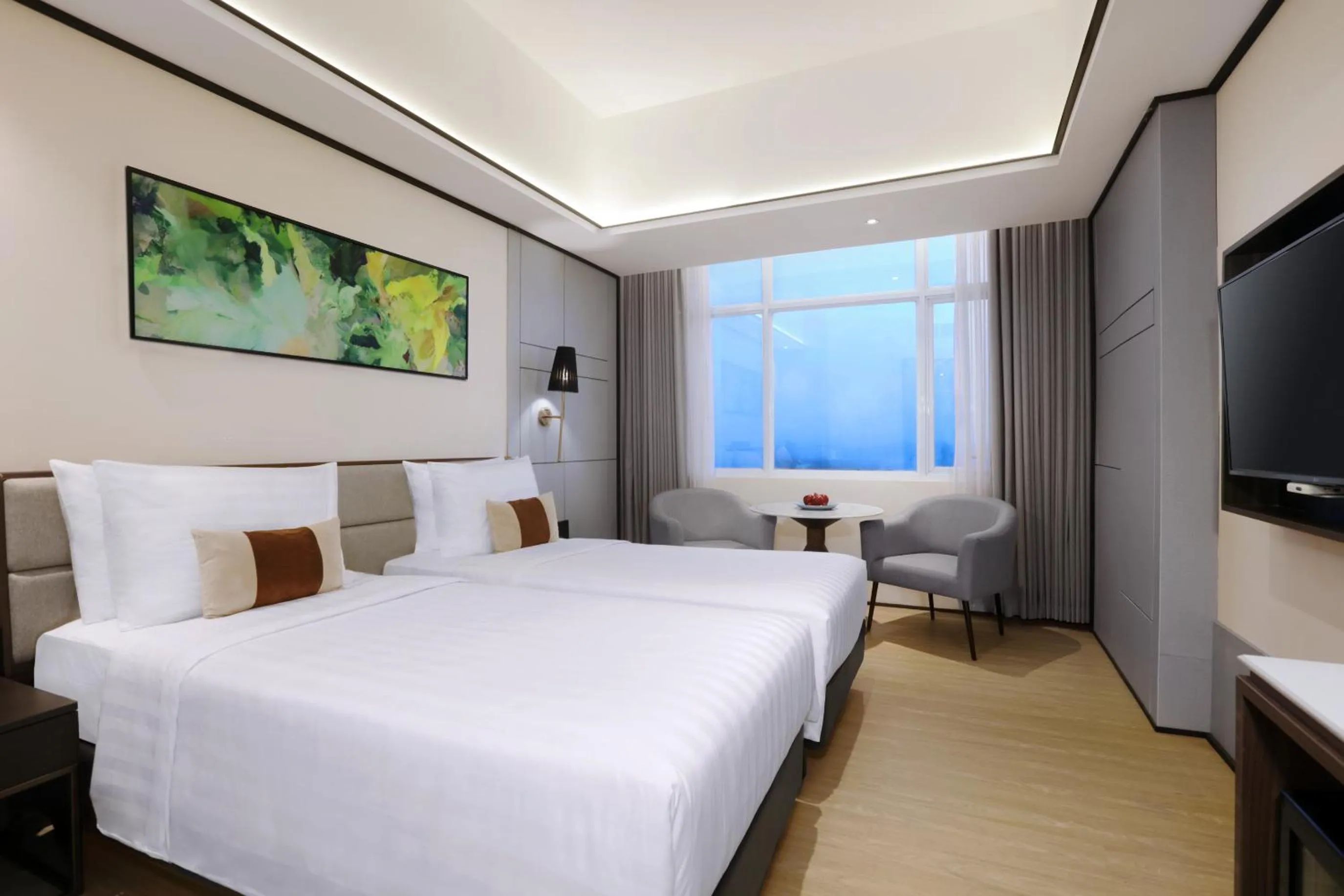 Bed in The Alts Hotel