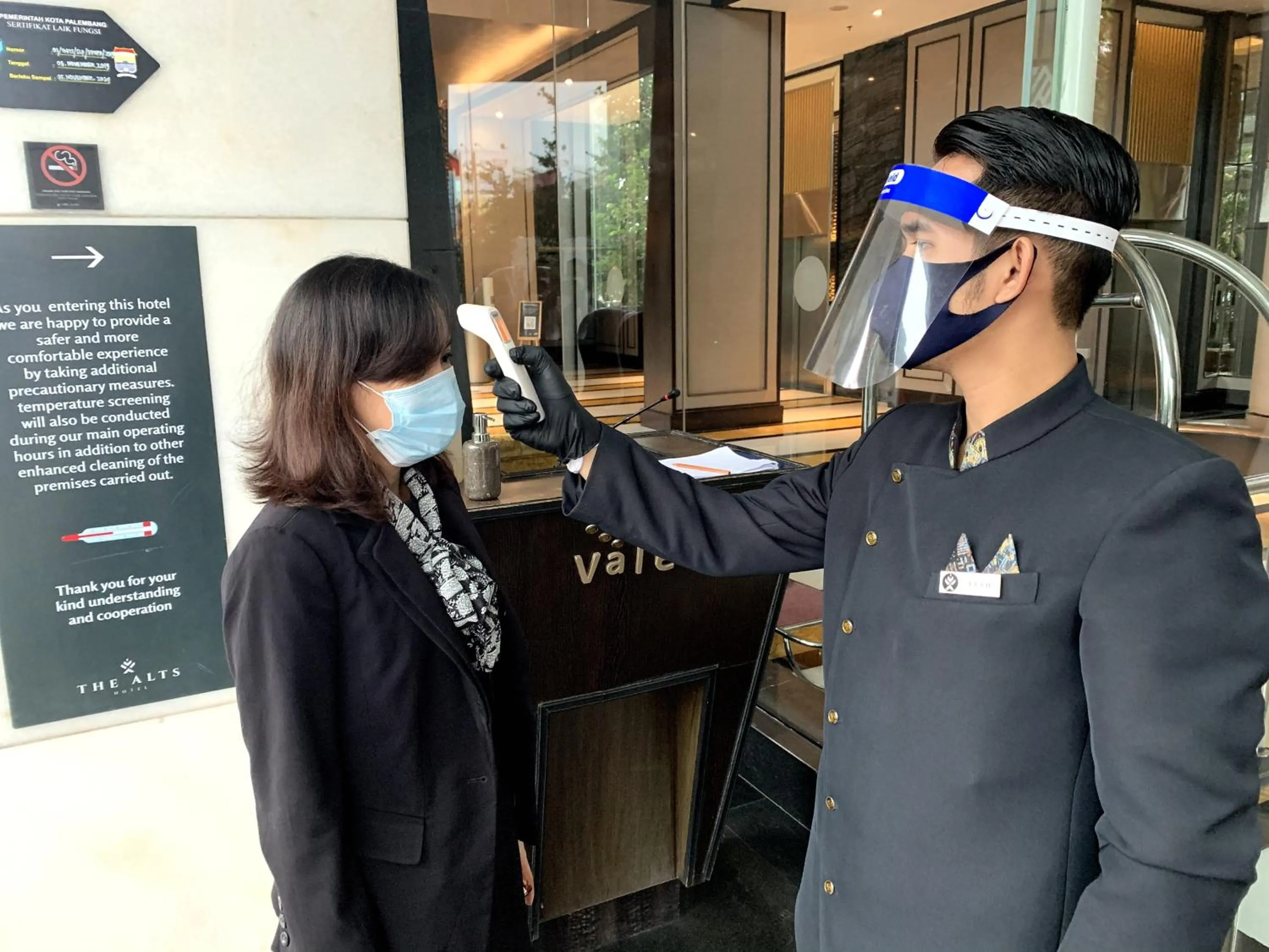 Staff in The Alts Hotel