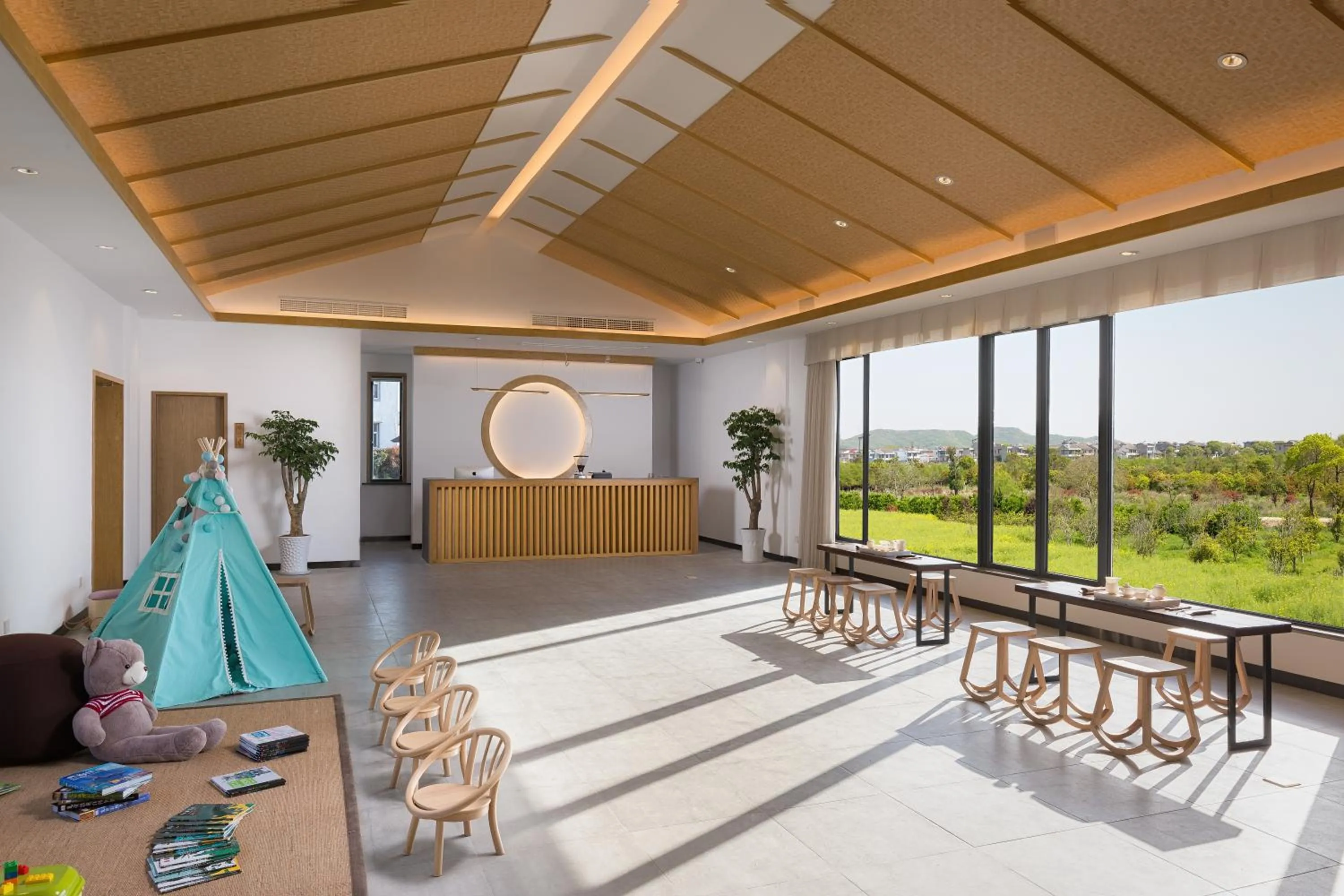 Lobby or reception in Bloom Over The Sea by JinSpecial