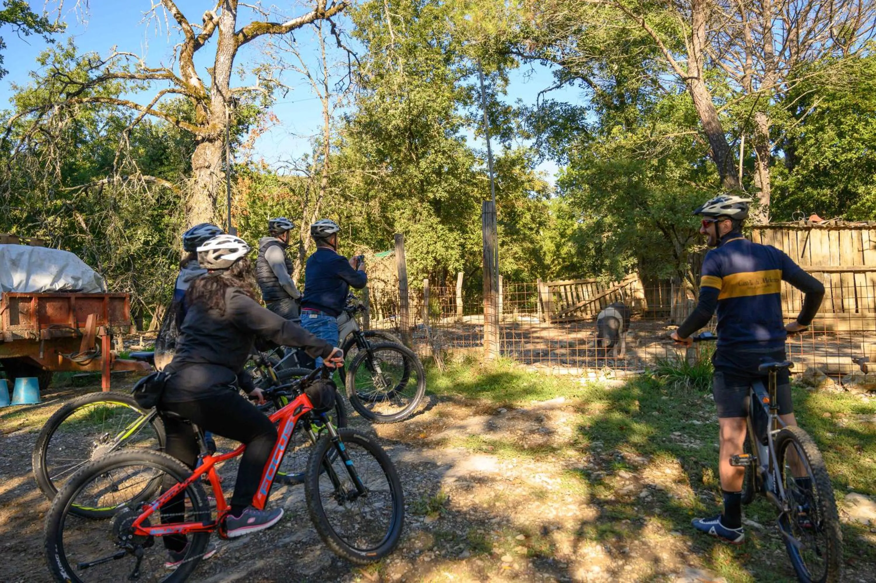 Cycling in Castello Di Meleto
