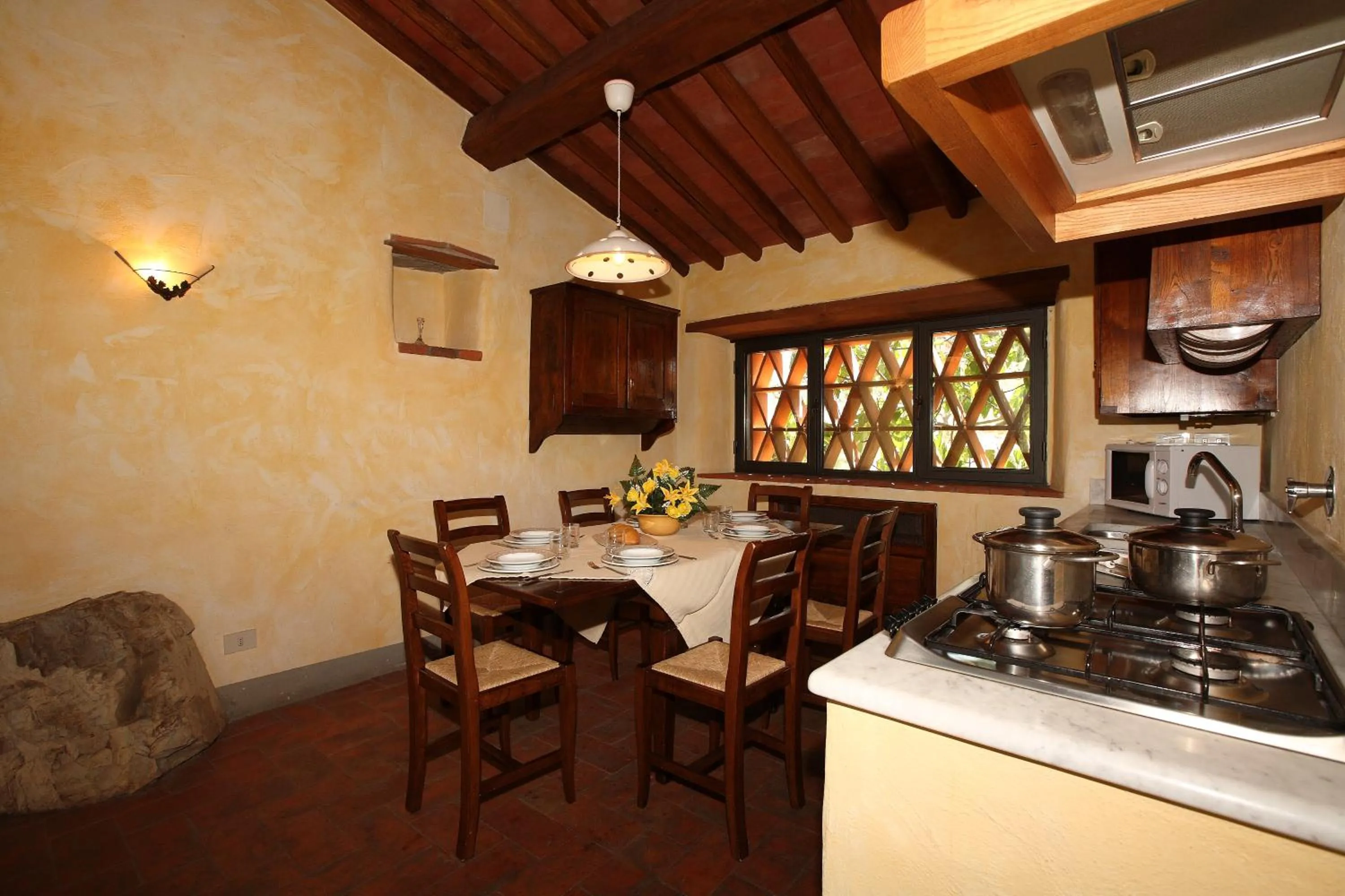 Kitchen or kitchenette in Castello Di Meleto