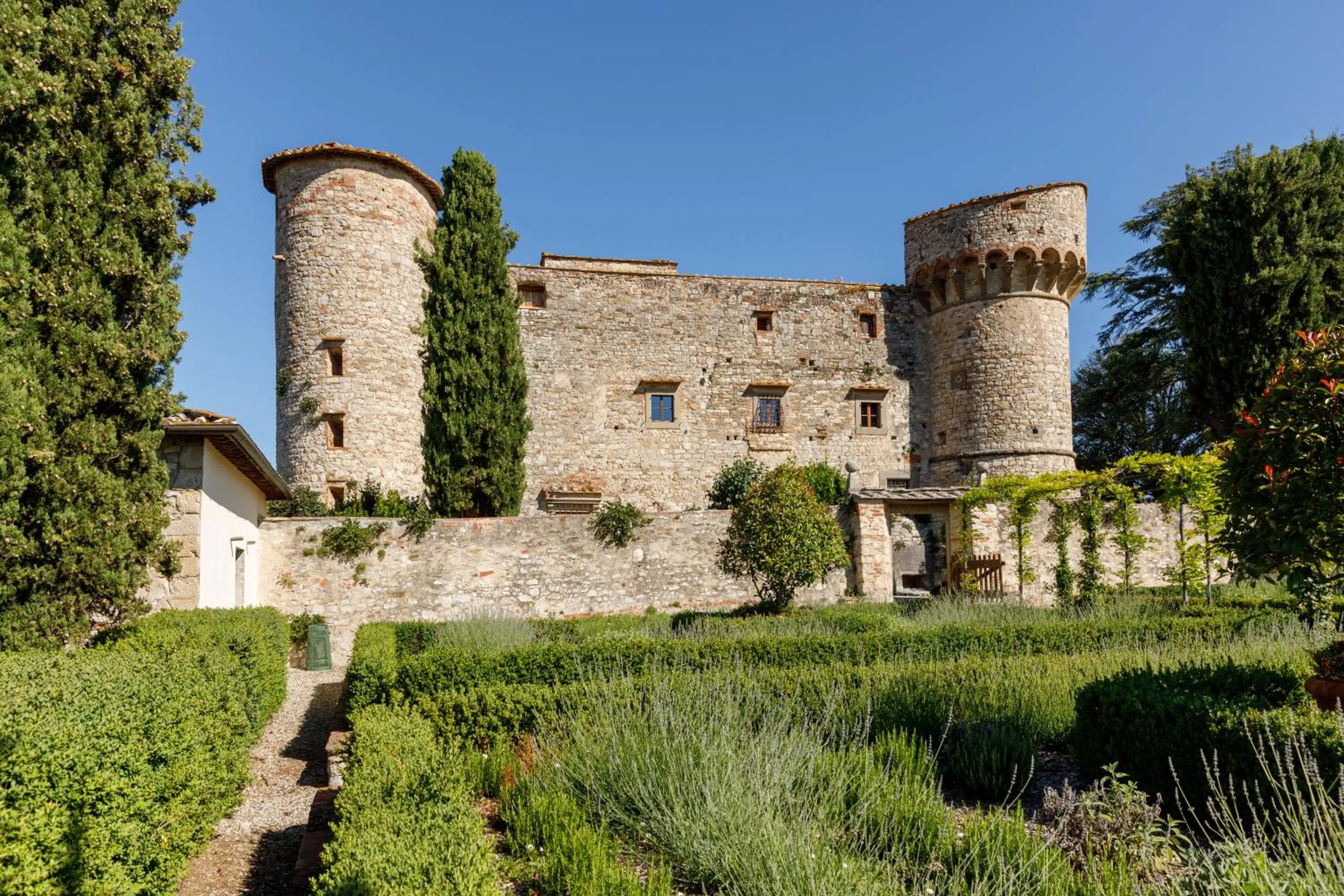 Garden in Castello Di Meleto