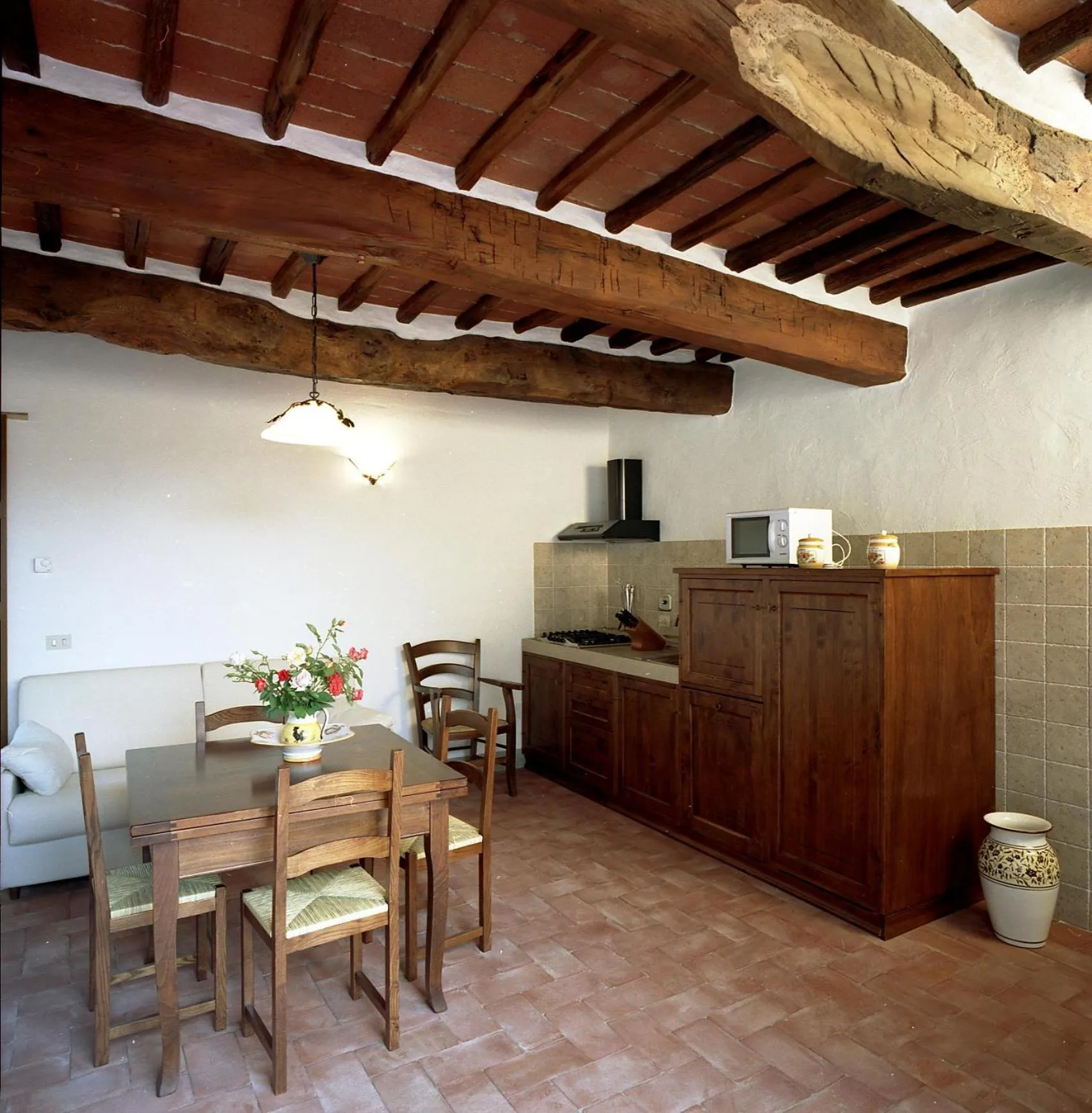 Kitchen or kitchenette in Castello Di Meleto