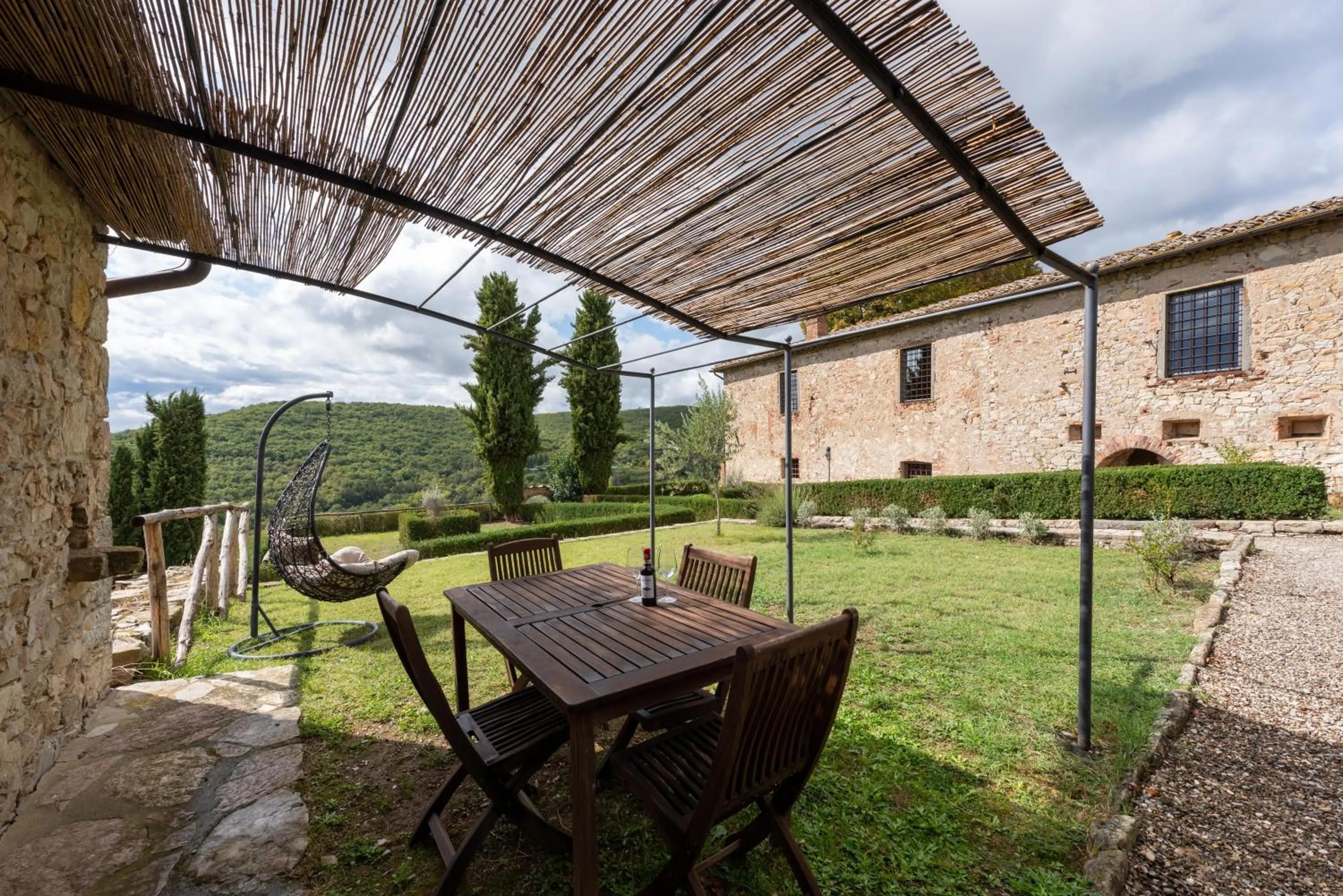 Patio in Castello Di Meleto