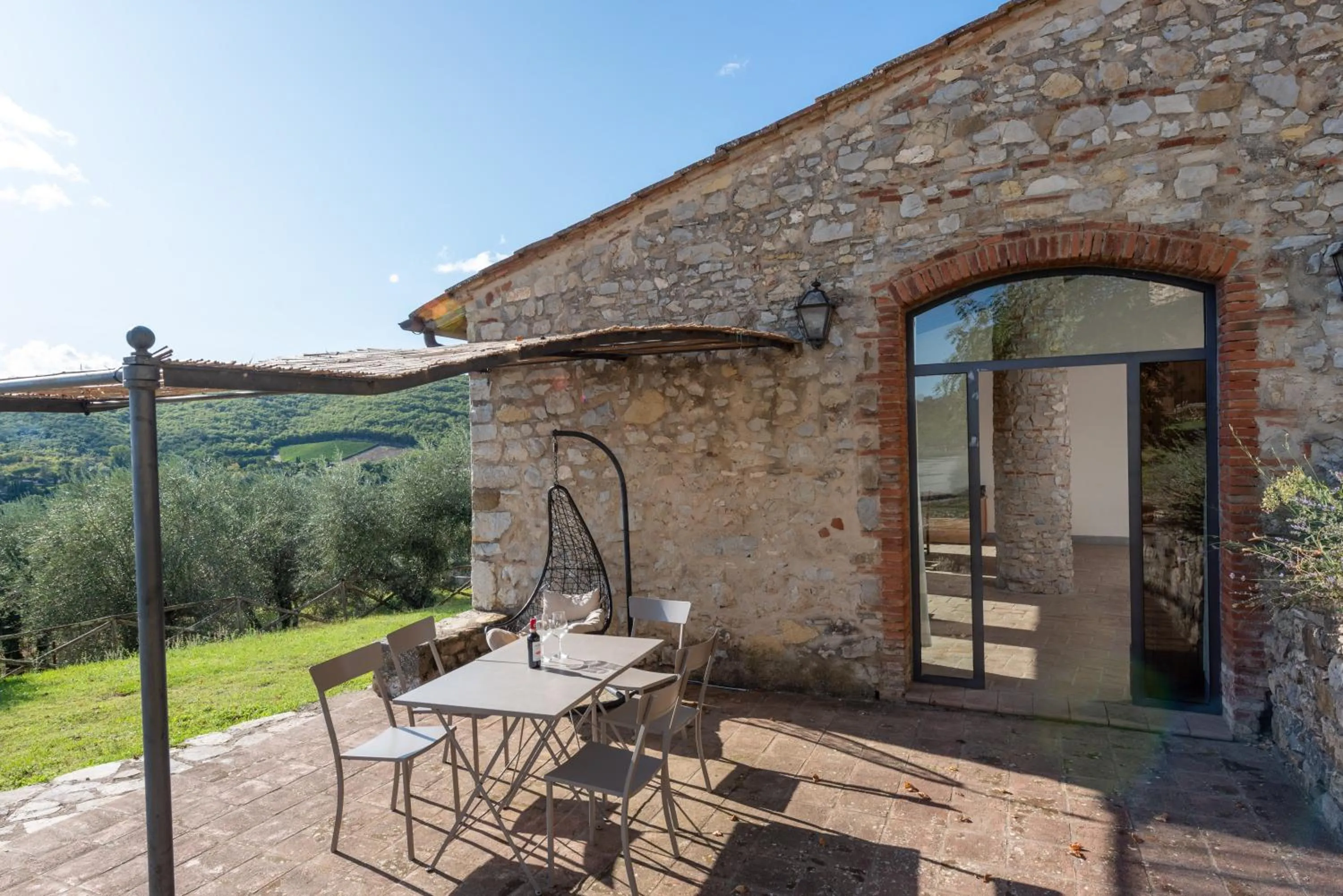 Patio in Castello Di Meleto