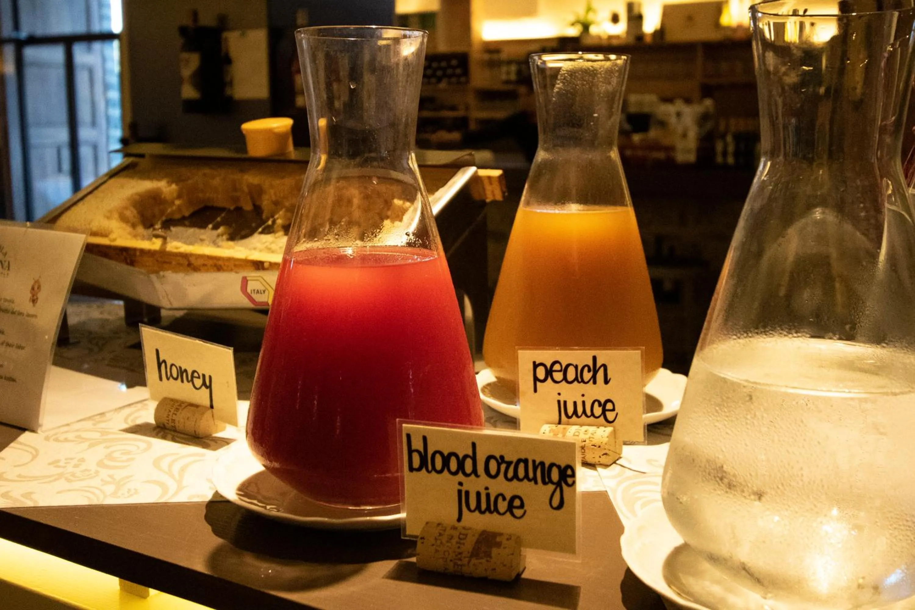 Continental breakfast in Castello Di Meleto