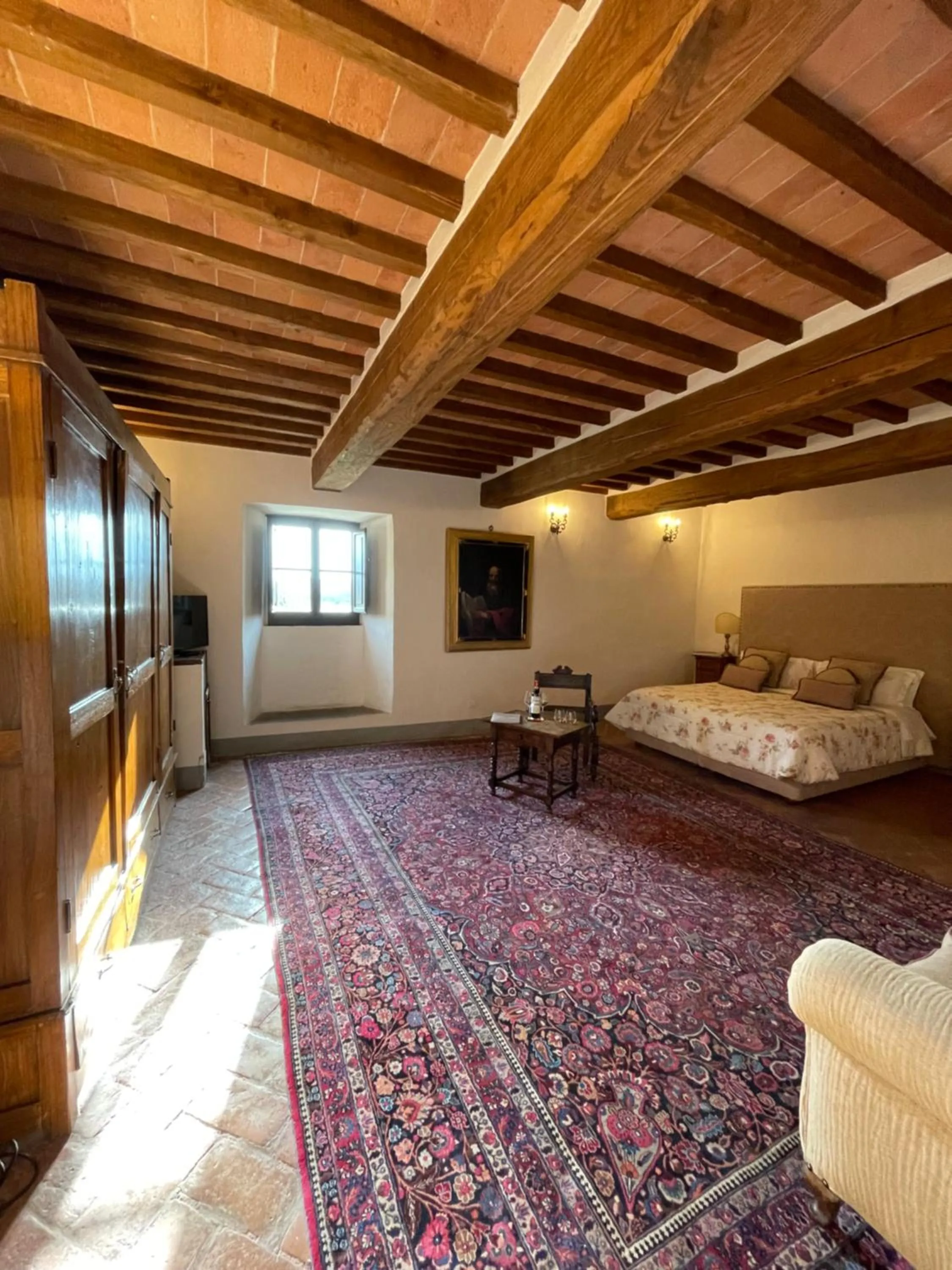 Photo of the whole room, Bed in Castello Di Meleto