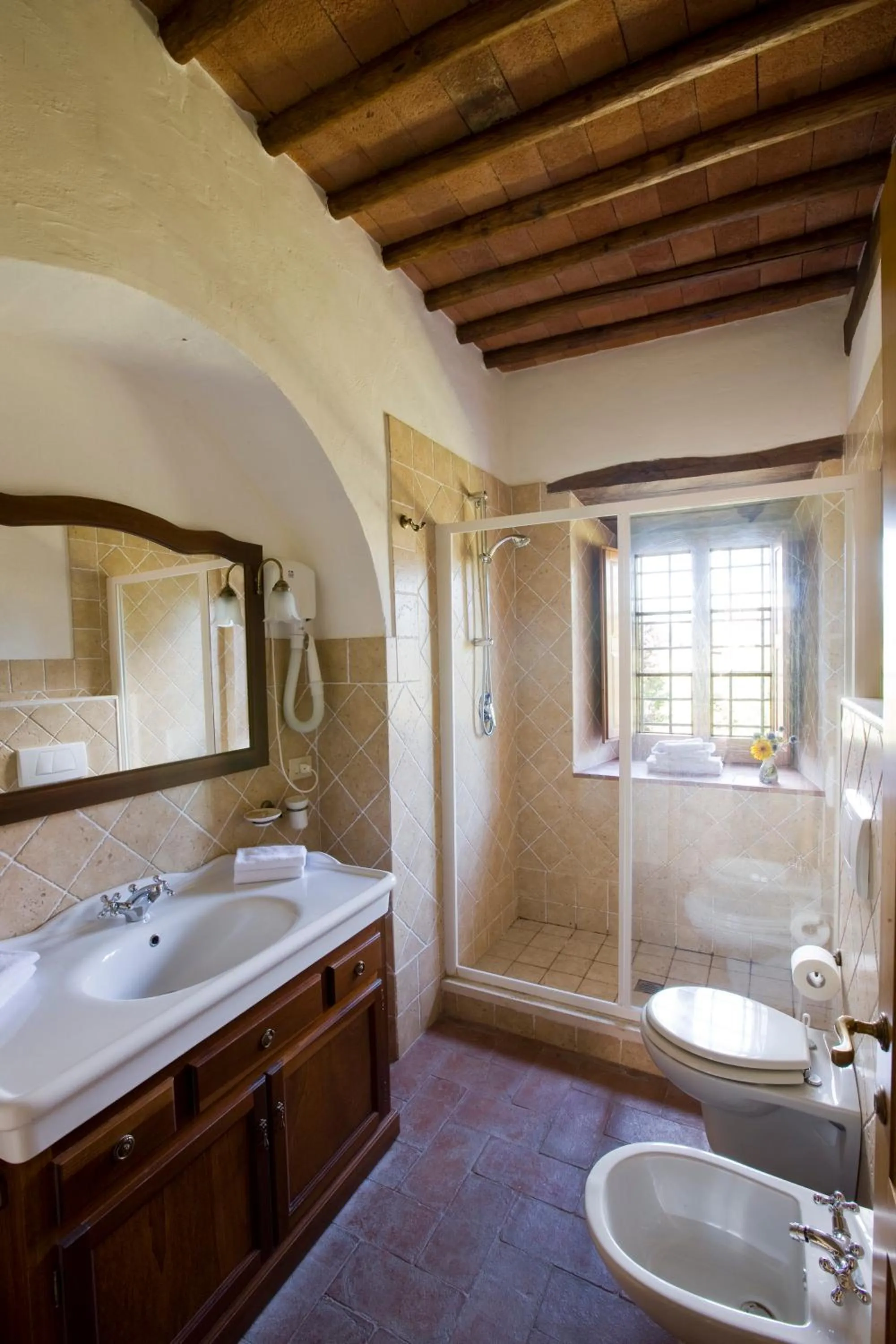 Bathroom in Castello Di Meleto