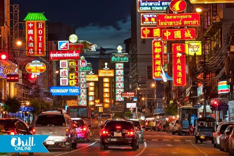 Night in Bangkok Sanookdee Hostel