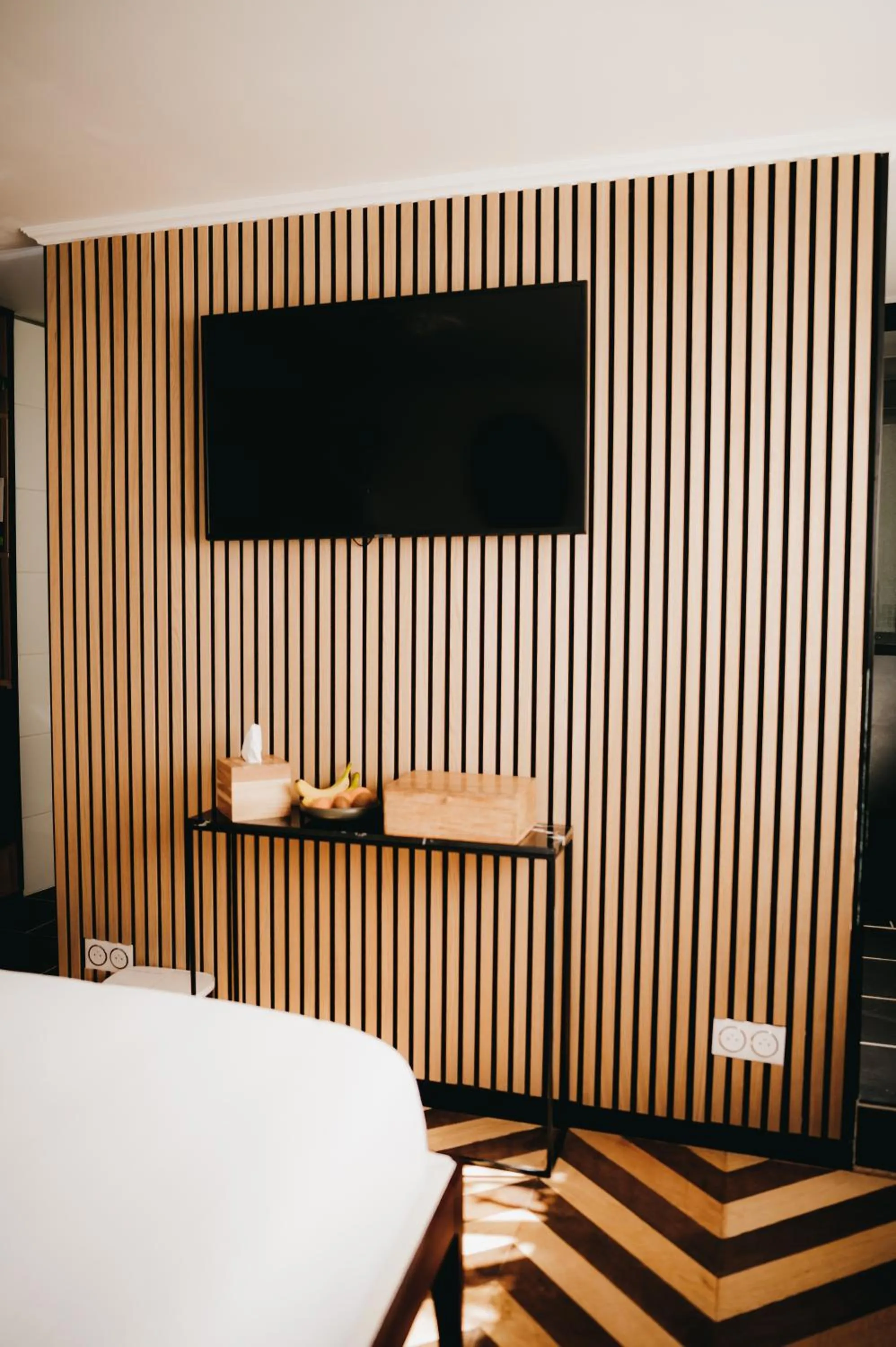 TV and multimedia in La Belle Endormie B&B French Guest house