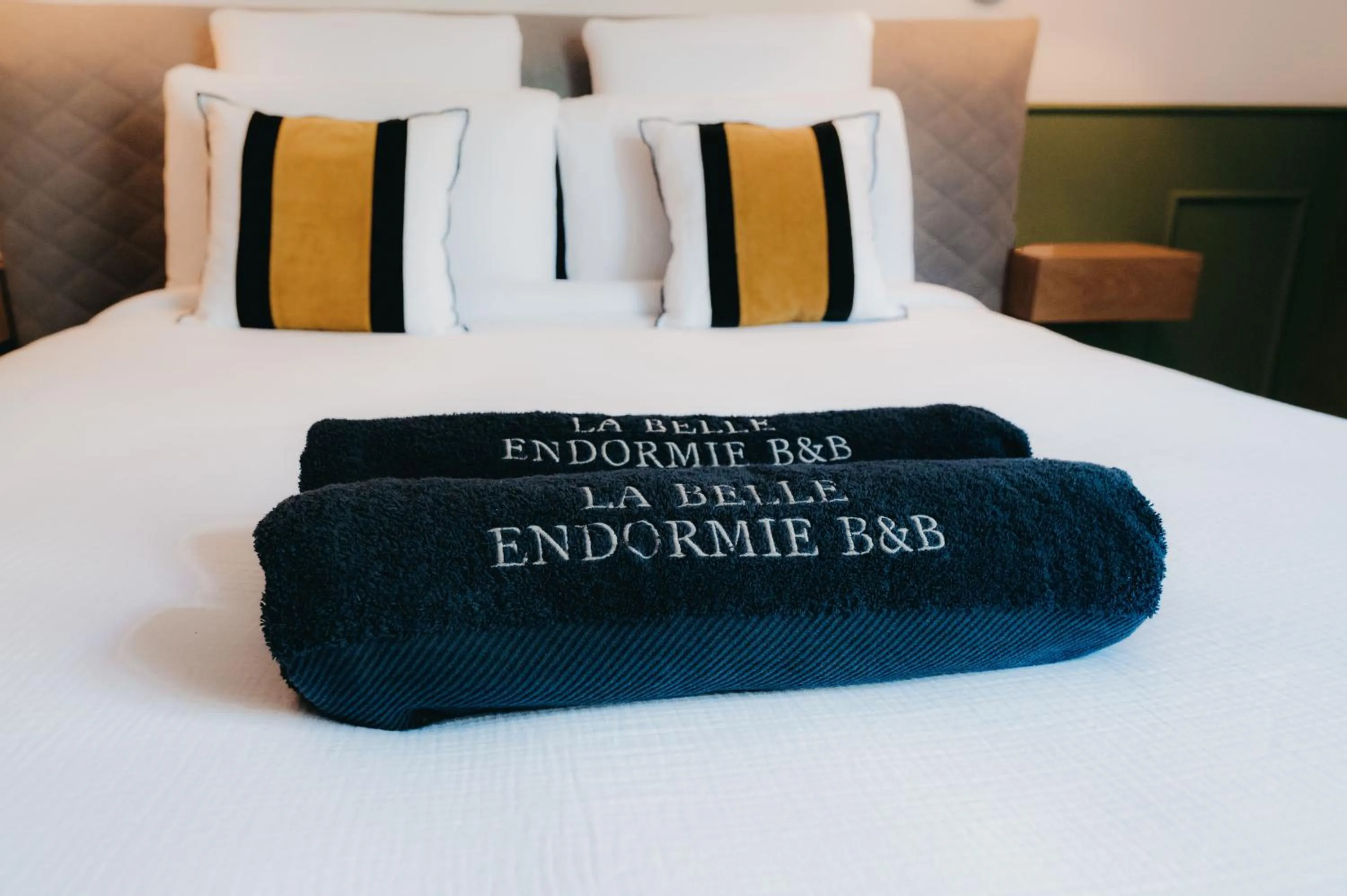 Bed in La Belle Endormie B&B French Guest house