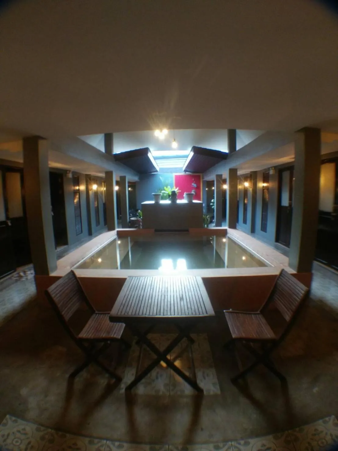 Seating area in Baan Paea Guest House