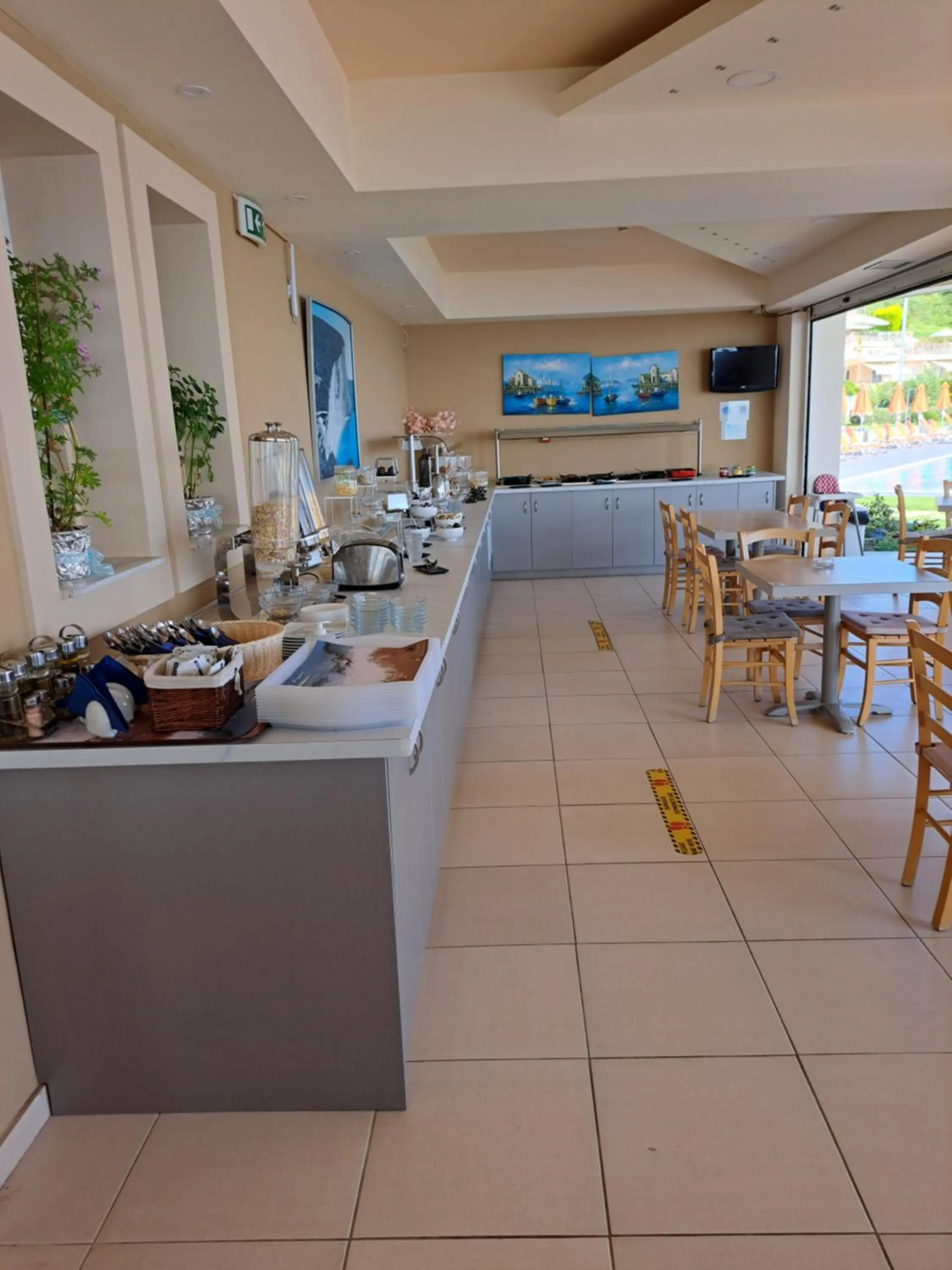 Breakfast in Al Mare Hotel