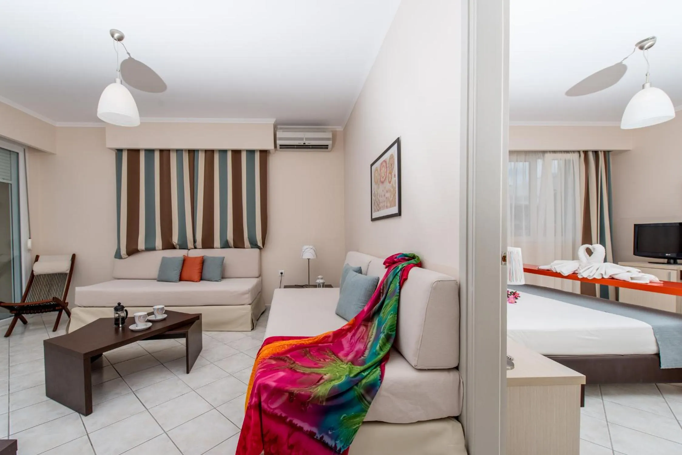 Living room in Al Mare Hotel