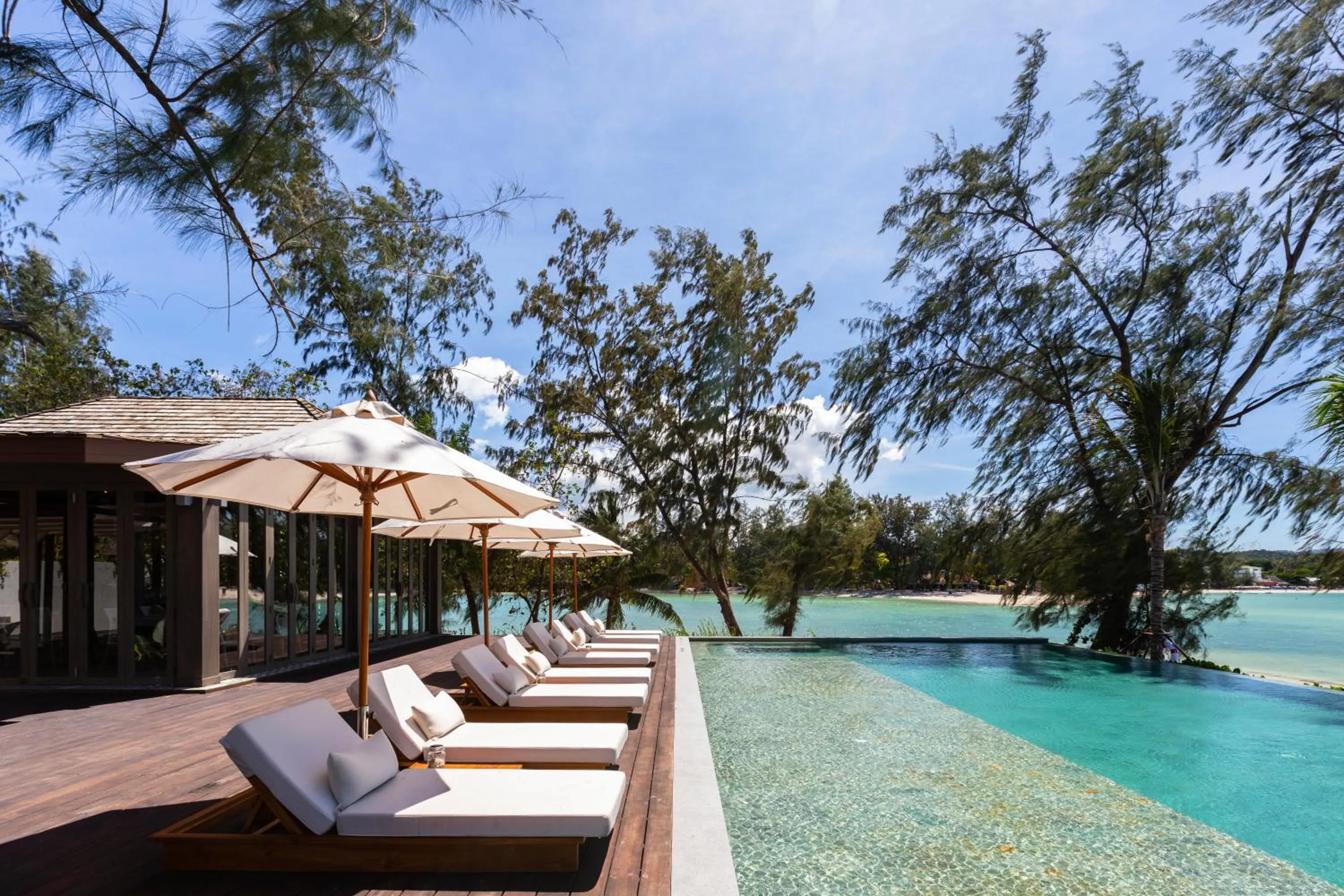 Swimming pool in Cape Fahn Hotel - Private Islands Samui