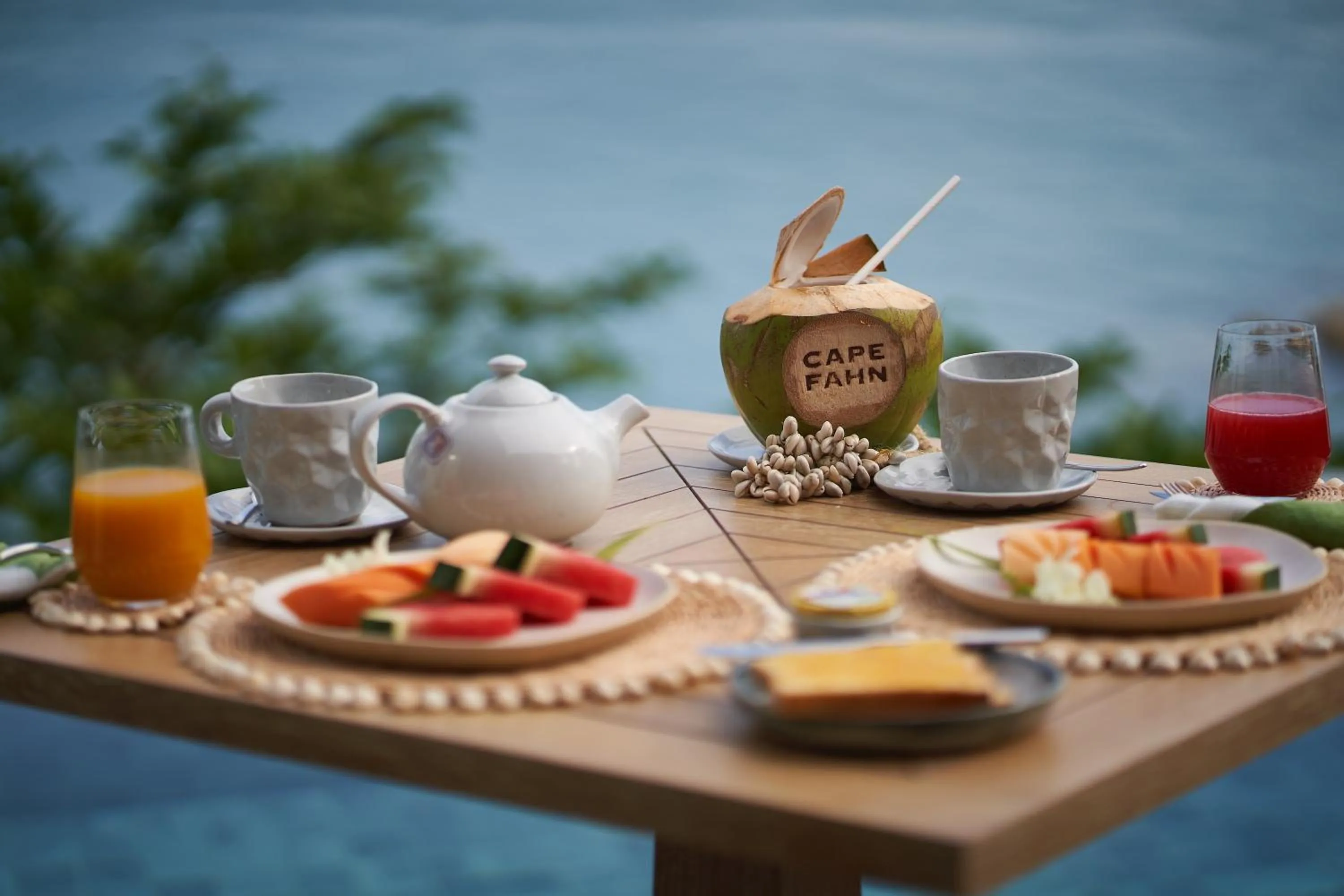 Breakfast in Cape Fahn Hotel - Private Islands Samui