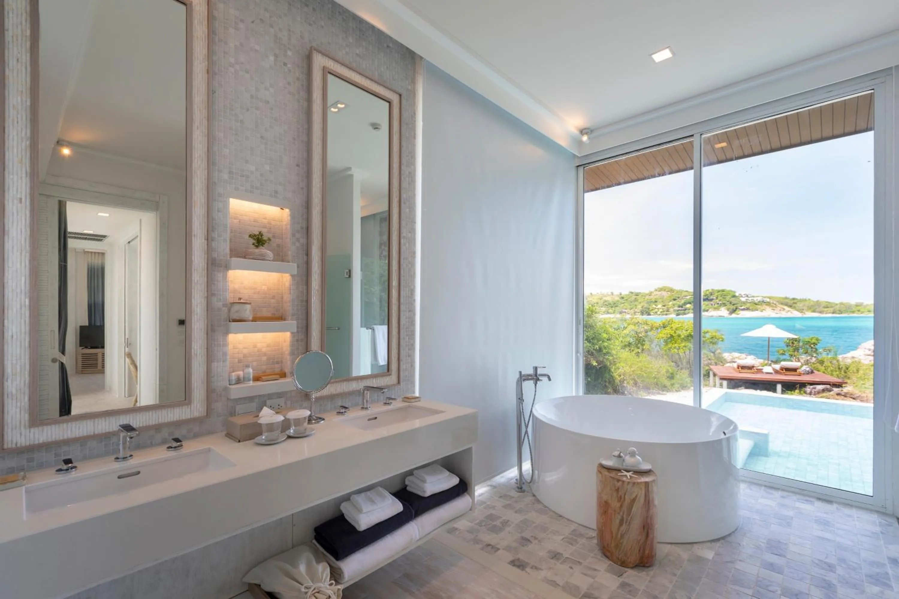 Natural landscape in Cape Fahn Hotel - Private Islands Samui