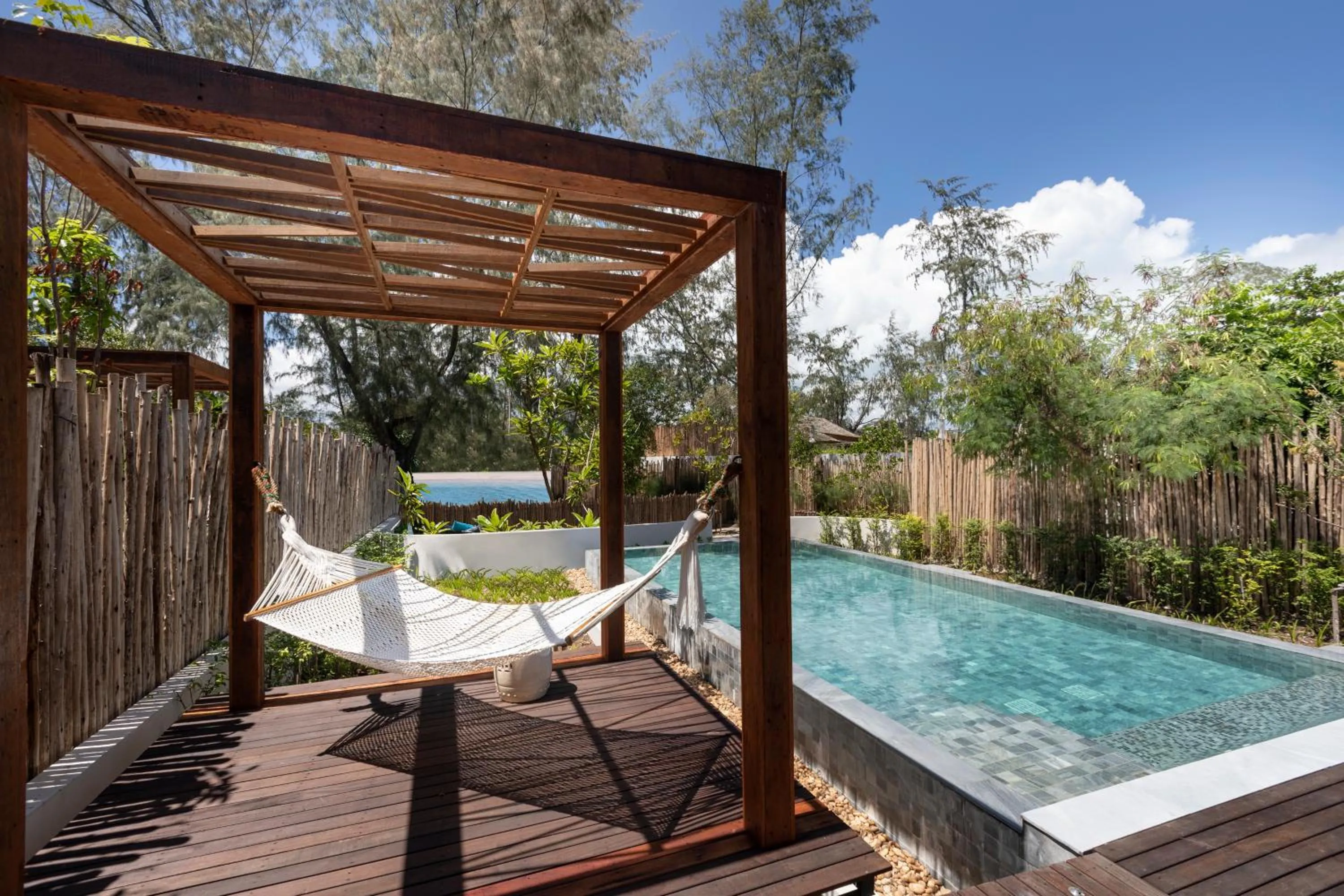 Pool view in Cape Fahn Hotel - Private Islands Samui