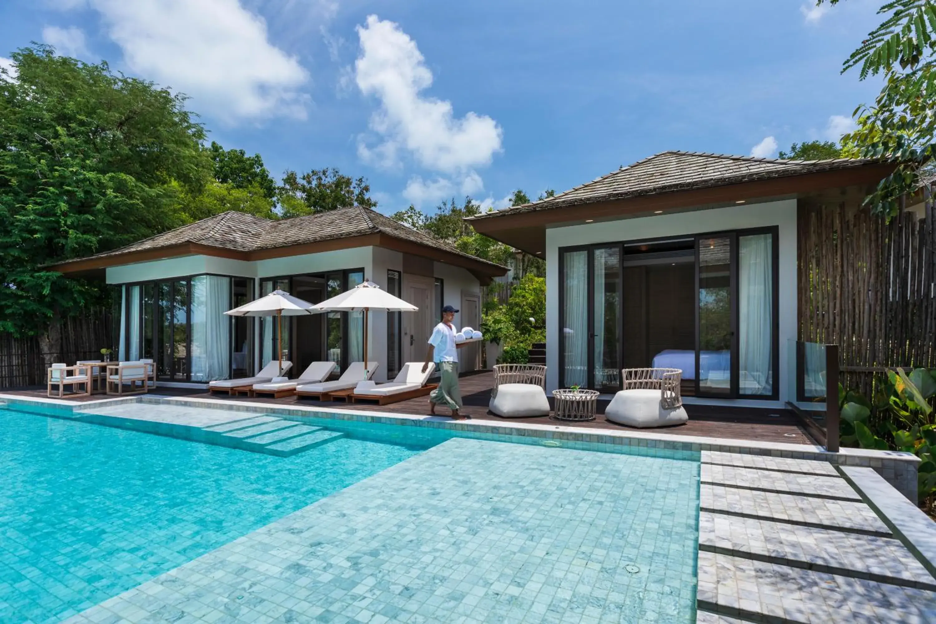 Tropical Two-bedroom Pool Villa in Cape Fahn Hotel - Private Islands Samui Tropical Two-bedroom Pool Villa in Cape Fahn Hotel - Private Islands Samui