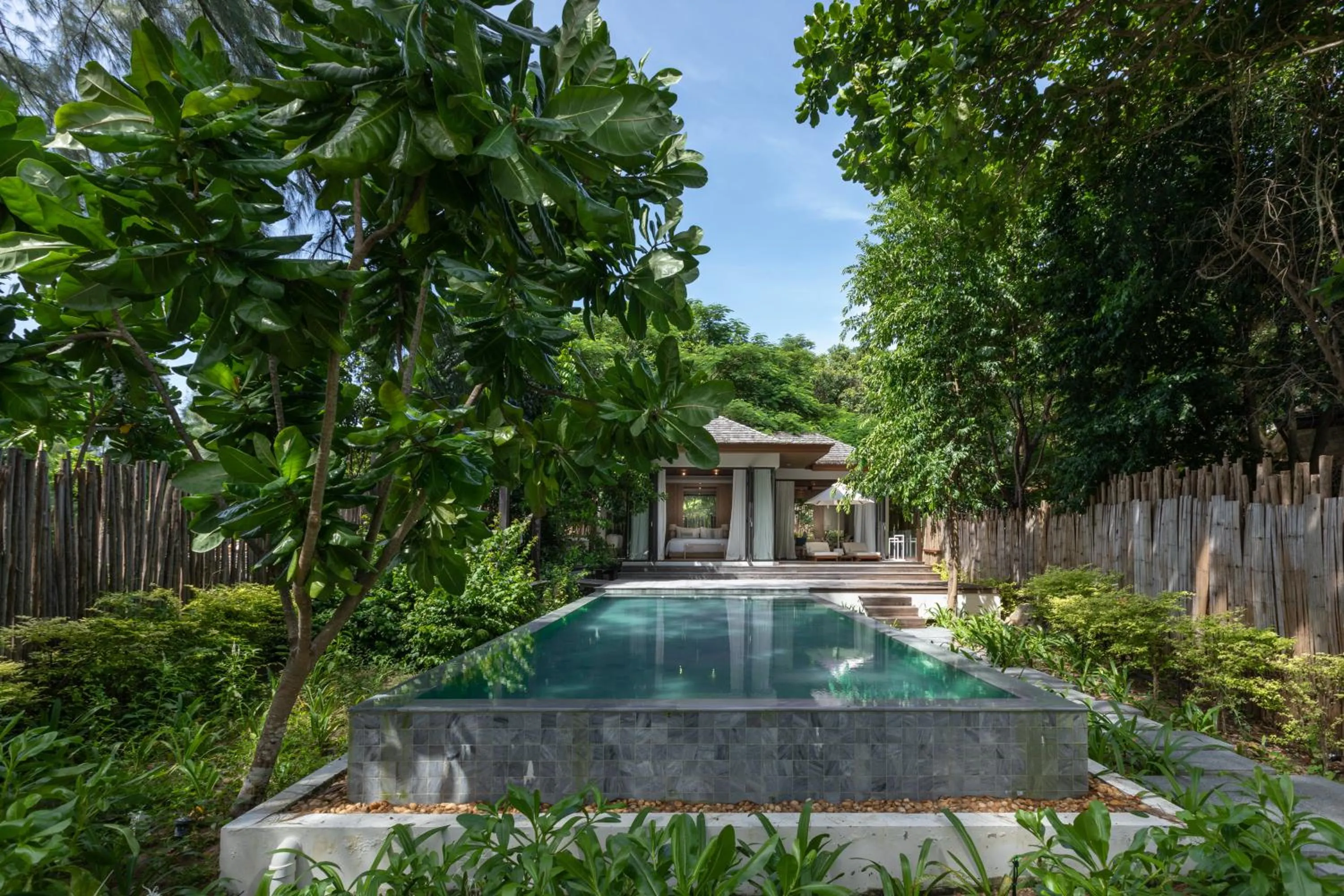 Garden in Cape Fahn Hotel - Private Islands Samui