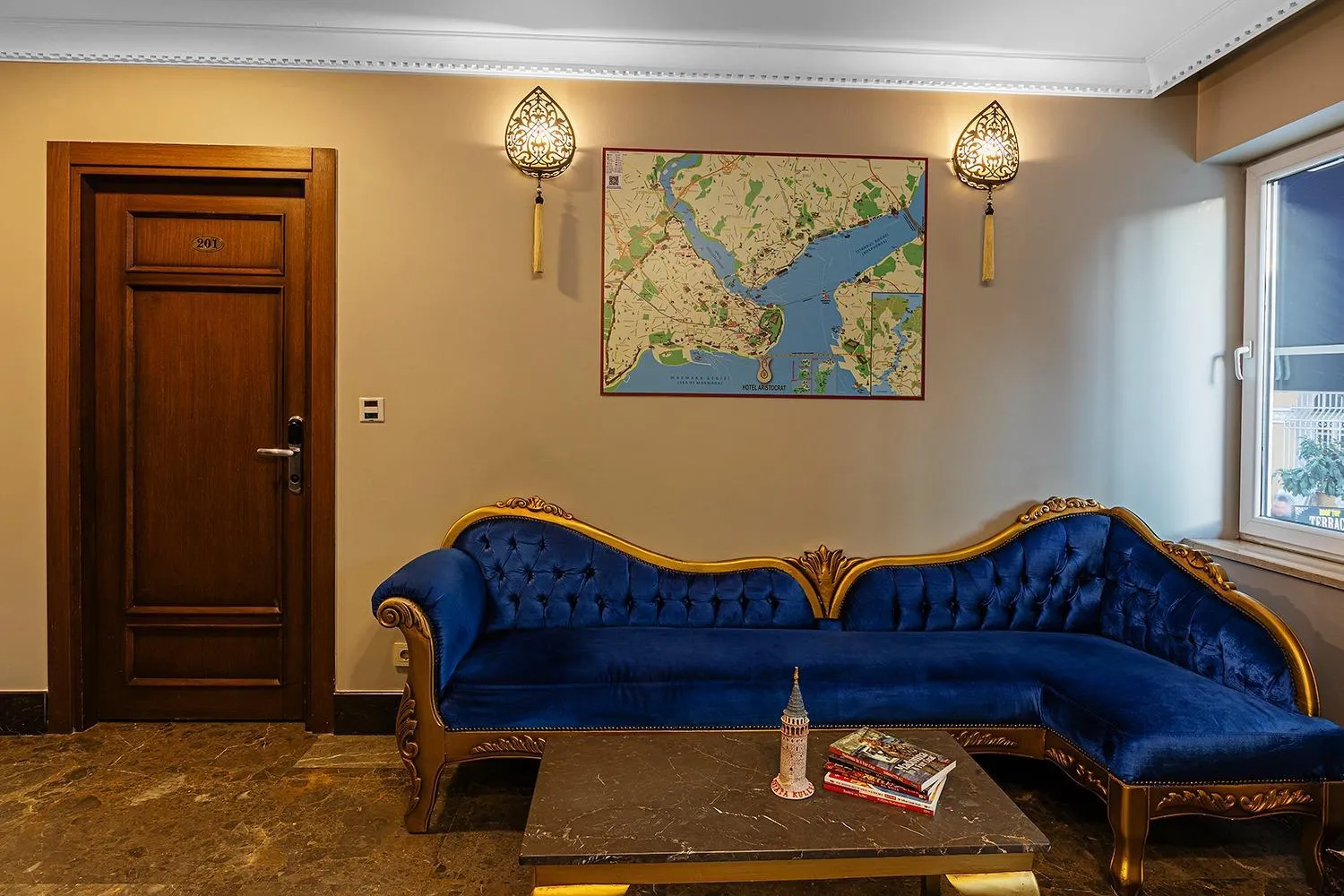 Lobby or reception in Aristocrat Hotel