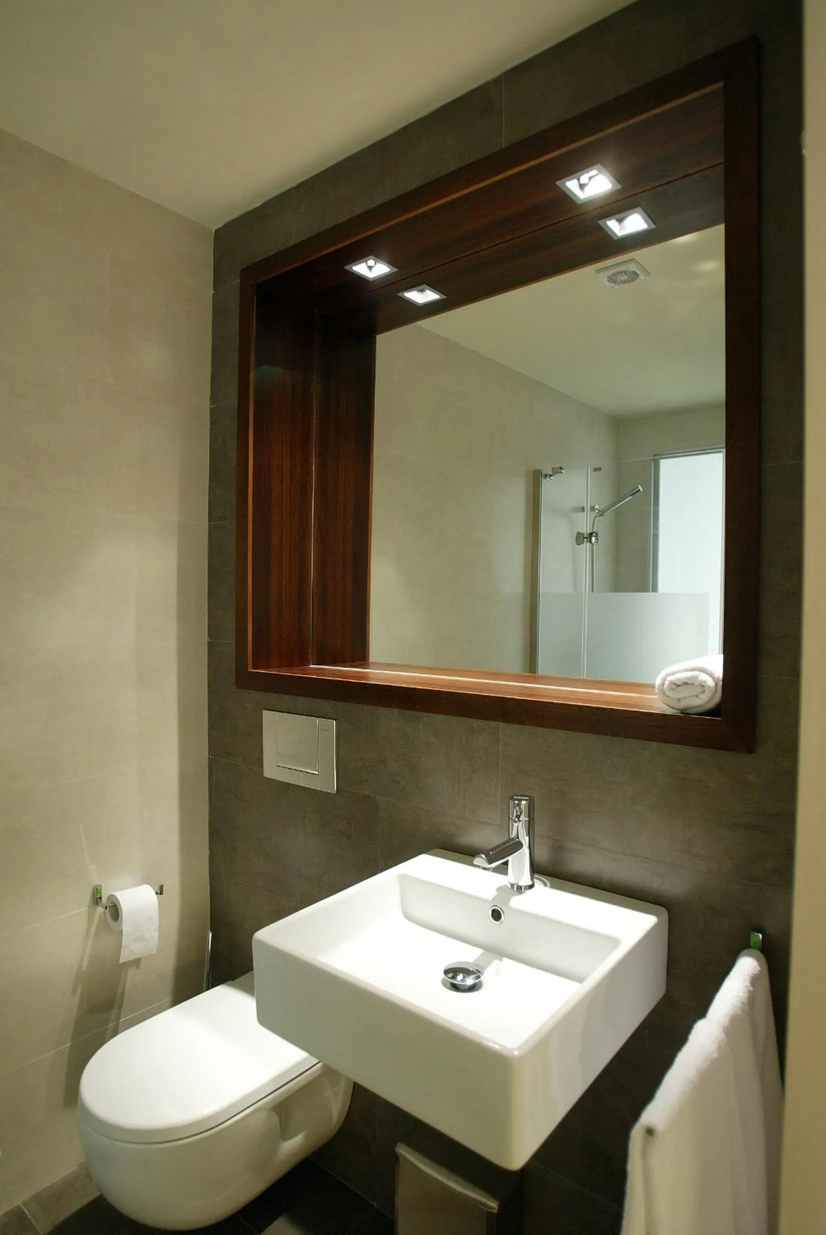 Bathroom in Hotel La Fonda Moreno