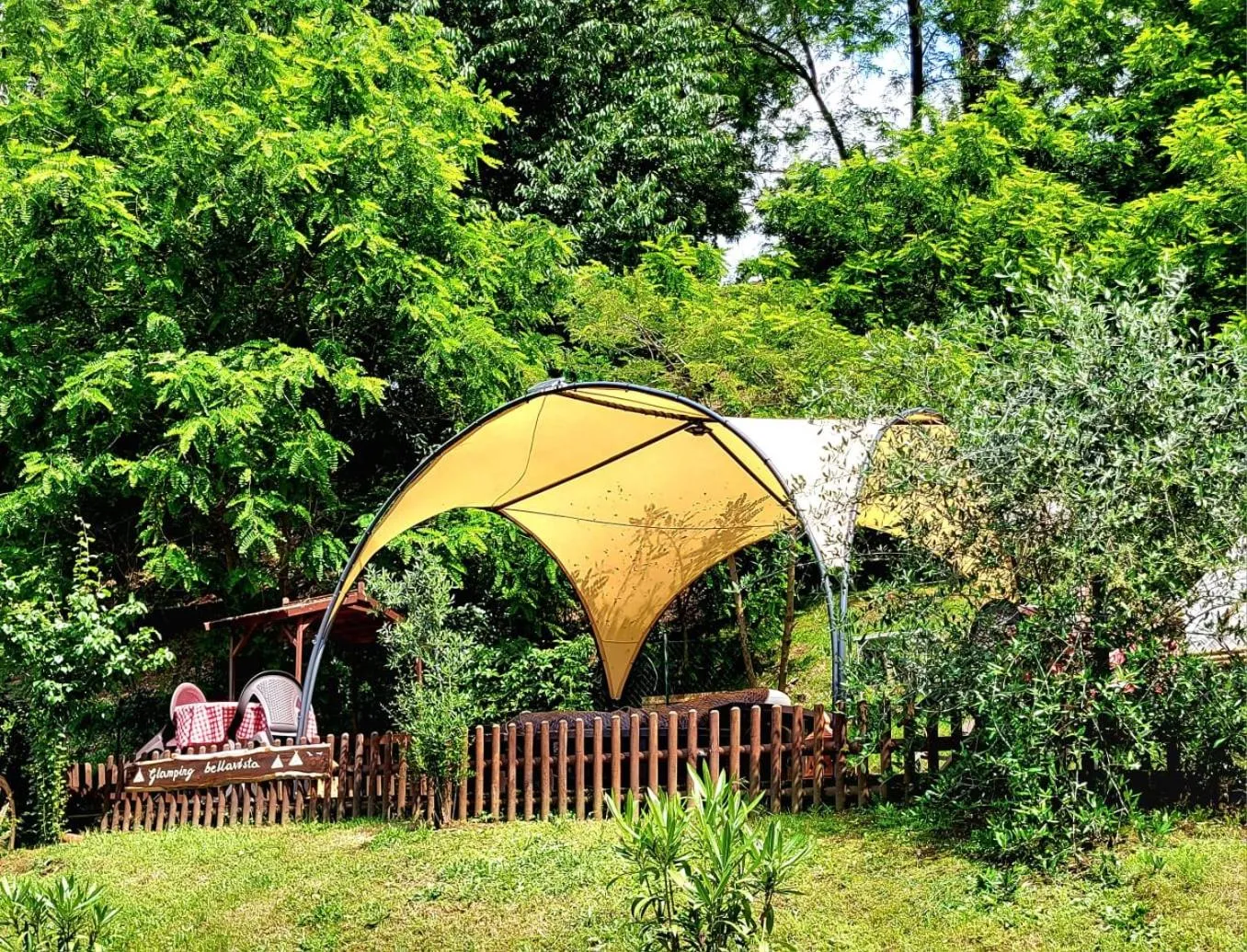 Garden in B&B Relais Cascina al Campaccio