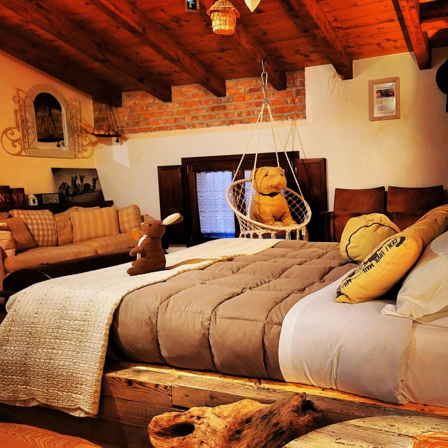 Photo of the whole room, Bed in B&B Relais Cascina al Campaccio