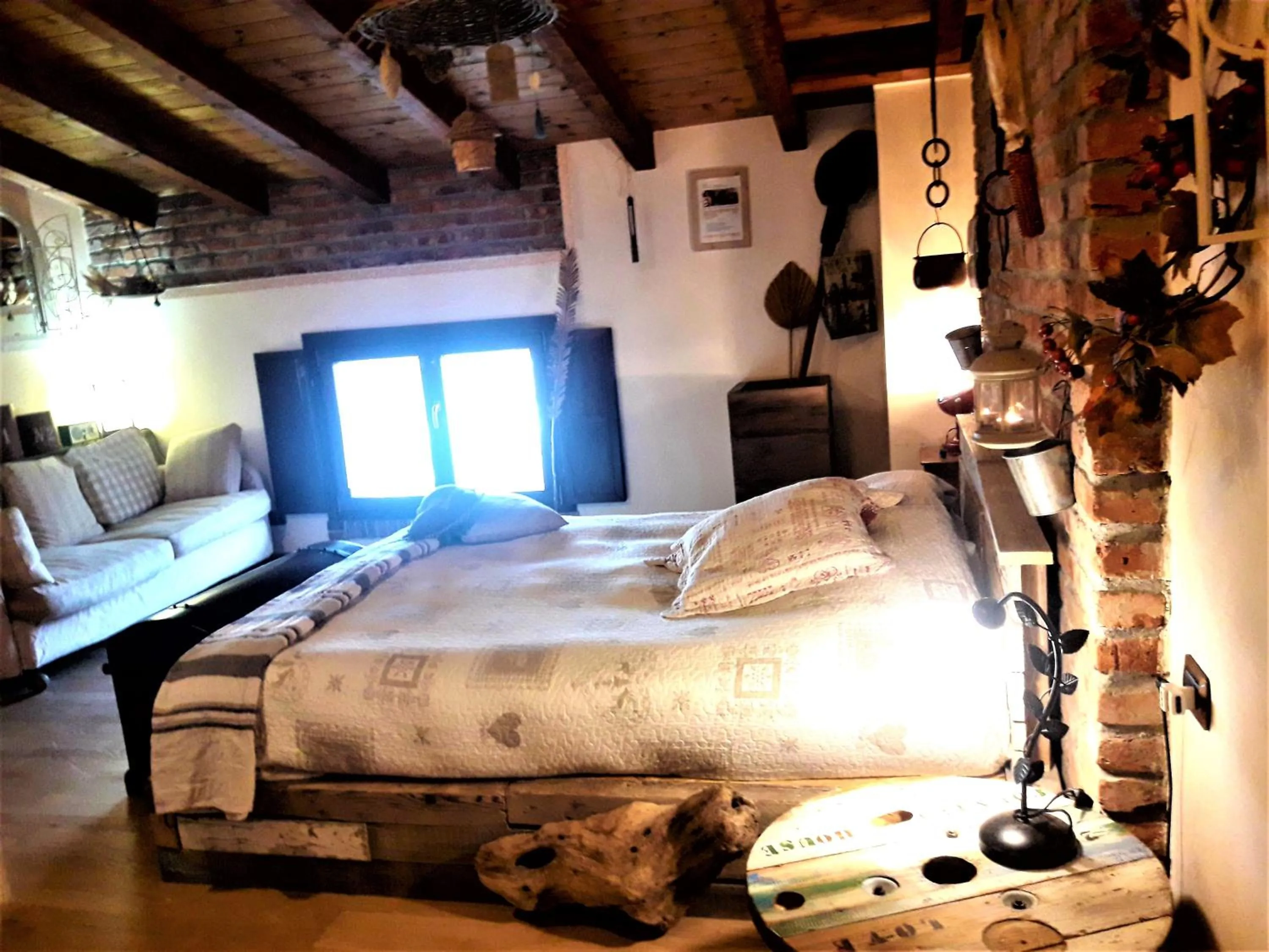 Bedroom, Bed in B&B Relais Cascina al Campaccio