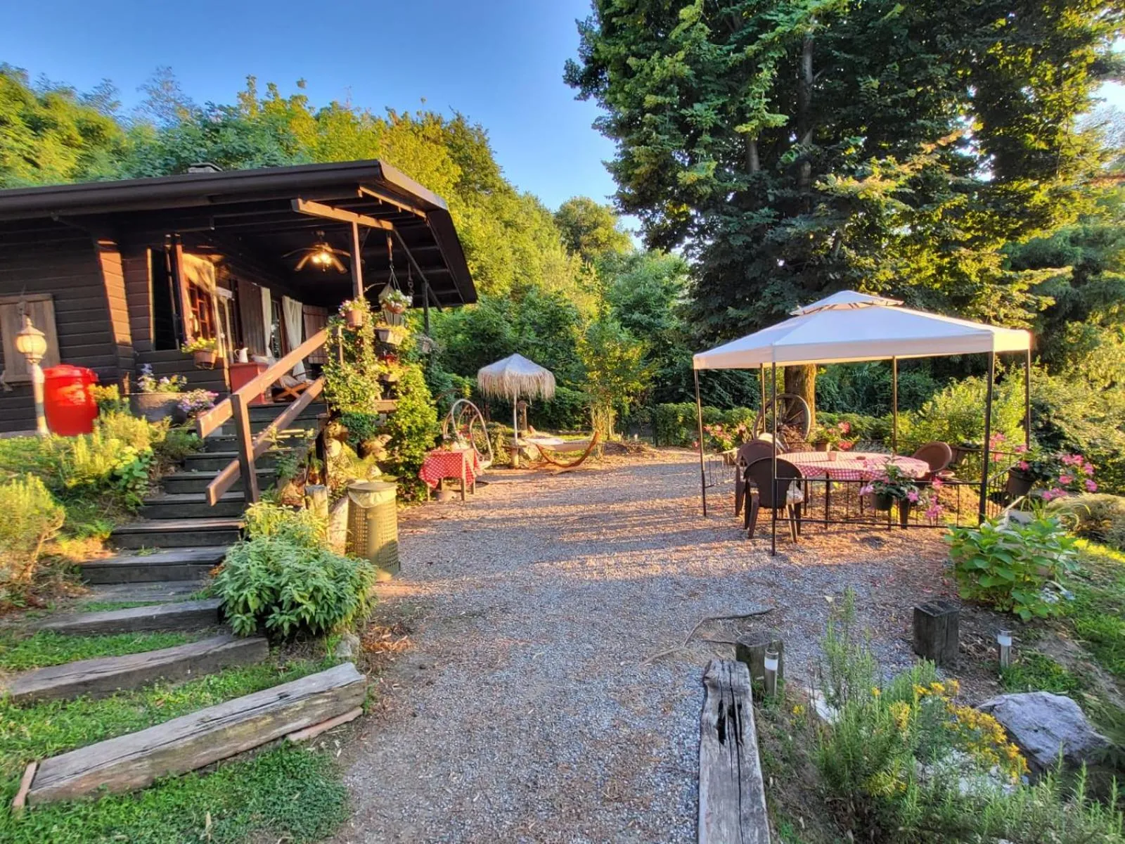 Garden in B&B Relais Cascina al Campaccio