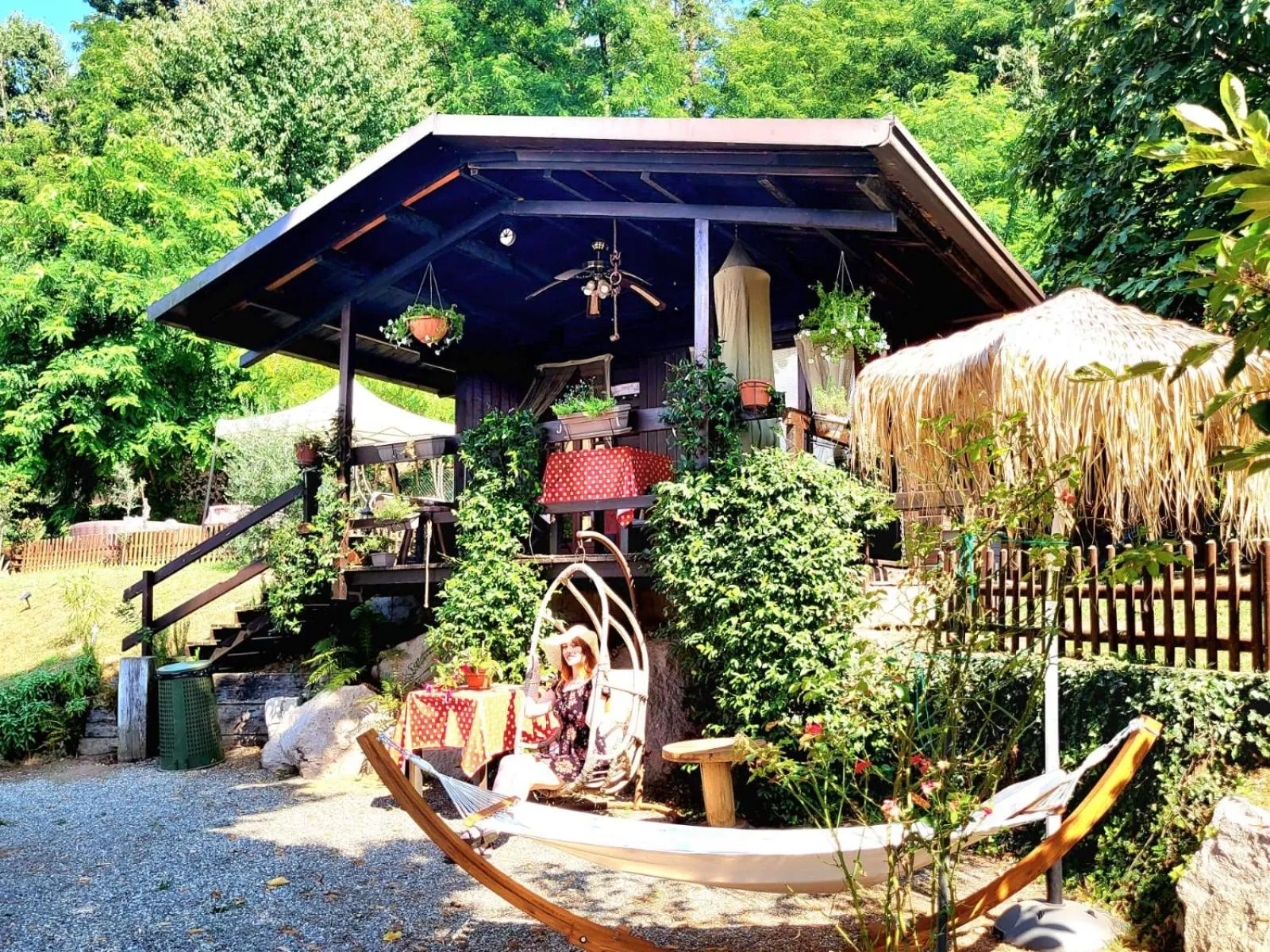 Garden view in B&B Relais Cascina al Campaccio