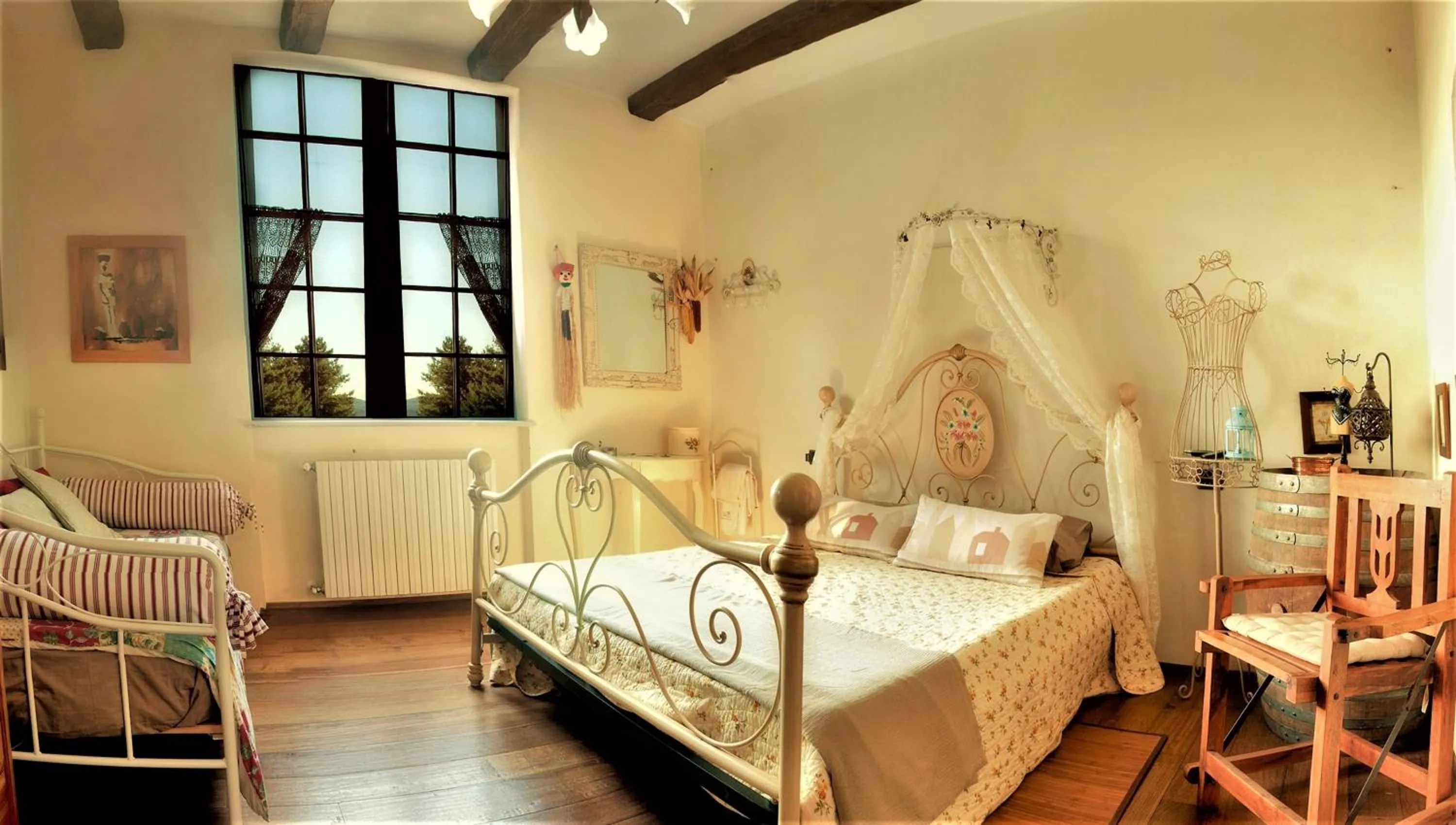 Bedroom, Bed in B&B Relais Cascina al Campaccio