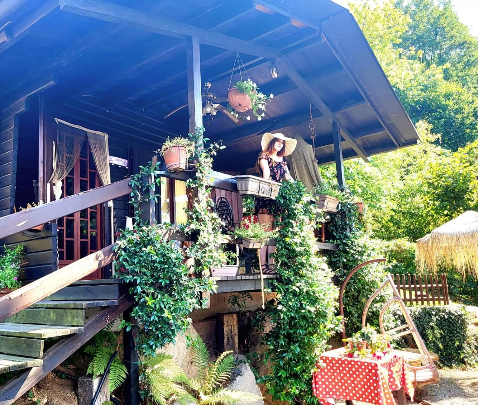 Balcony/Terrace in B&B Relais Cascina al Campaccio