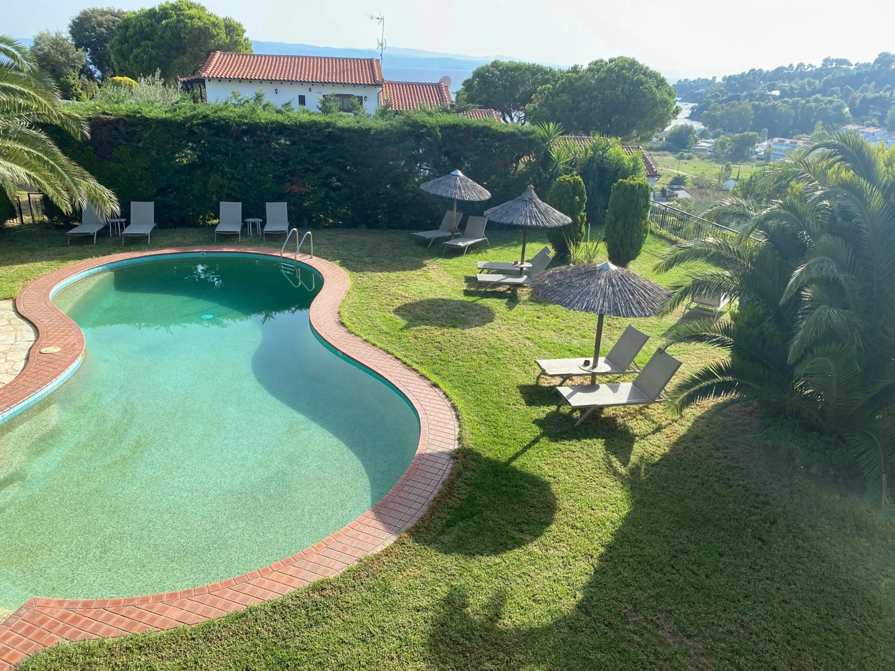 Swimming pool in Villa Xanthippi