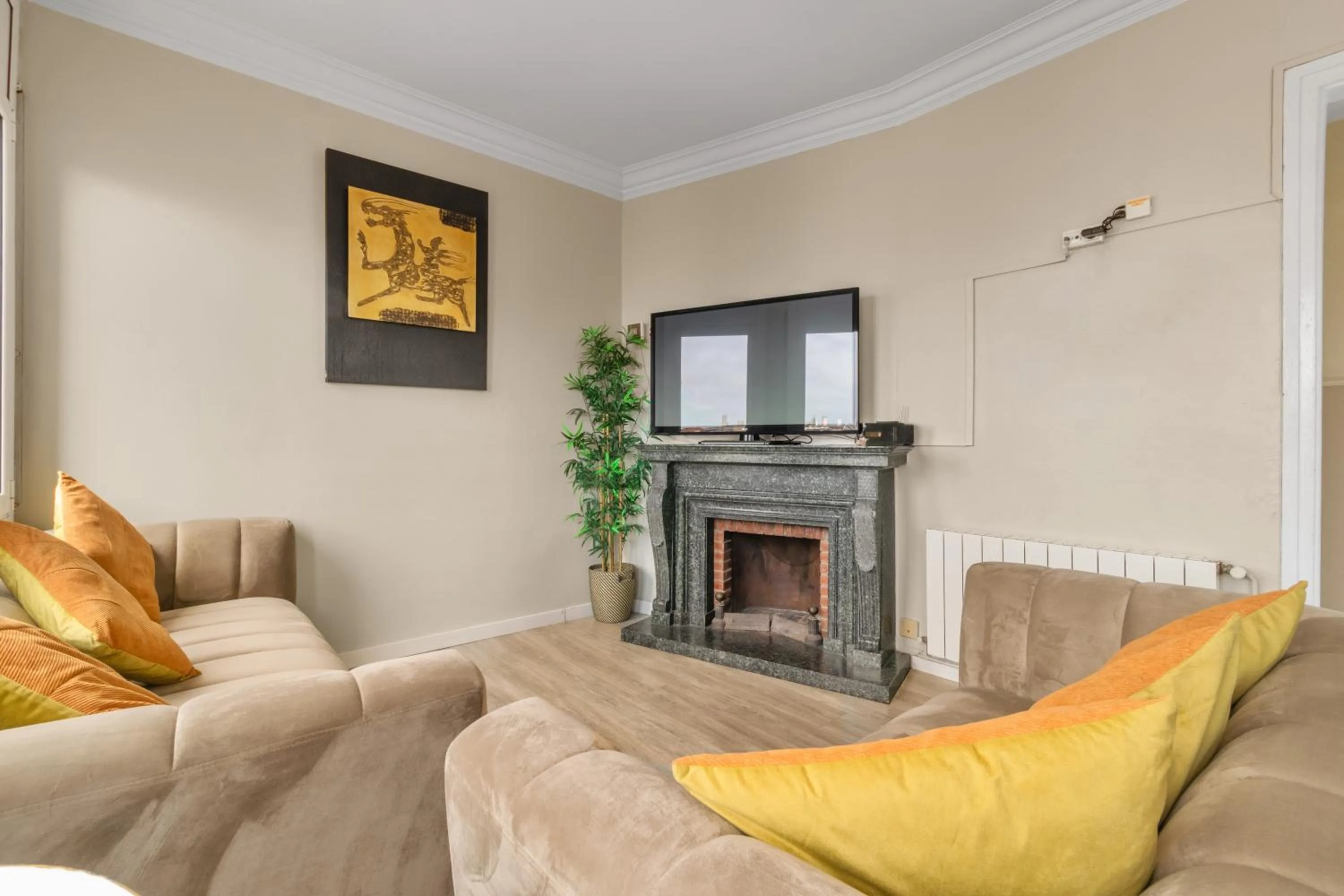 Living room in Suite Home Sagrada Familia