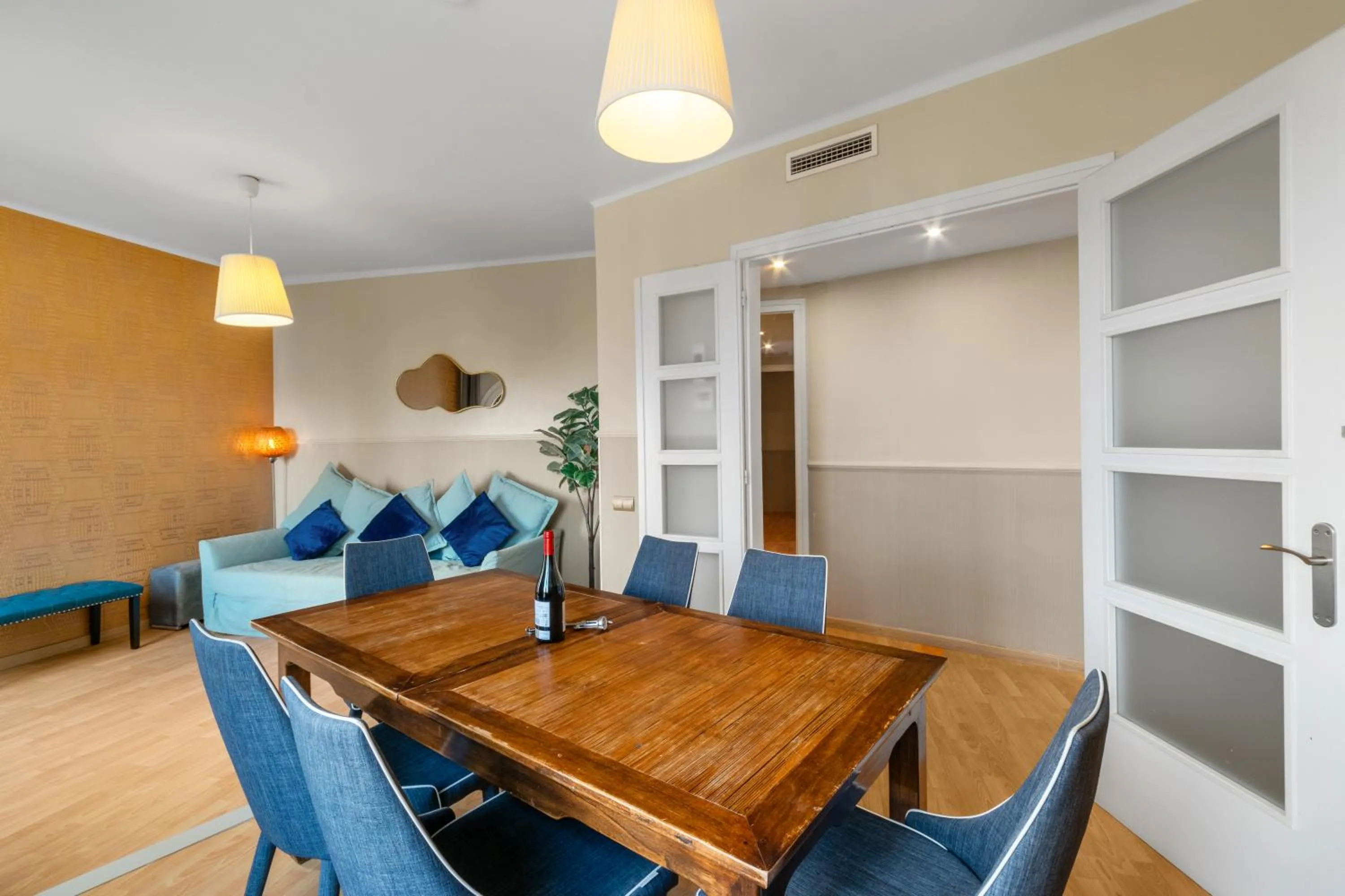 Living room in Suite Home Sagrada Familia