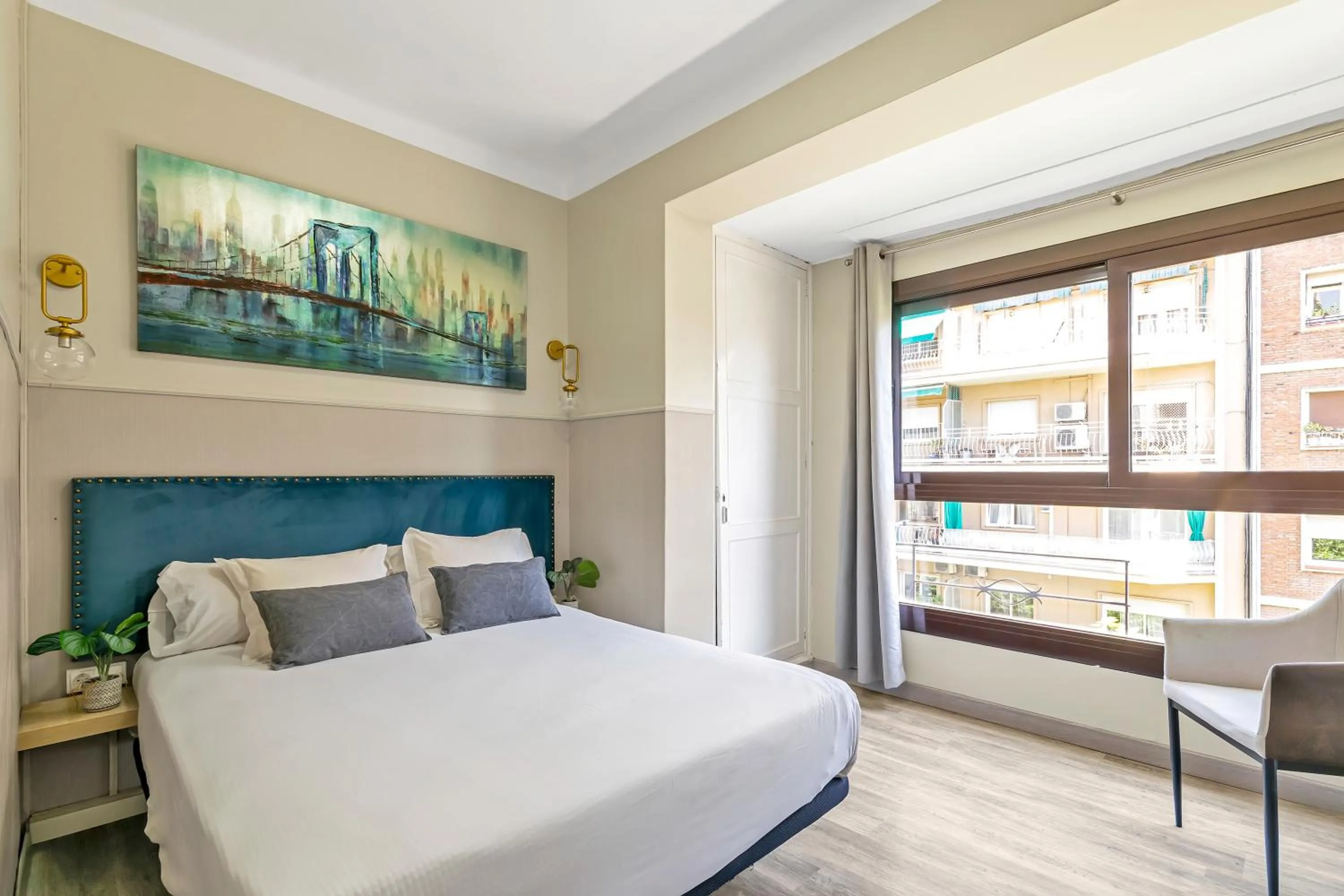 Bedroom, Bed in Suite Home Sagrada Familia