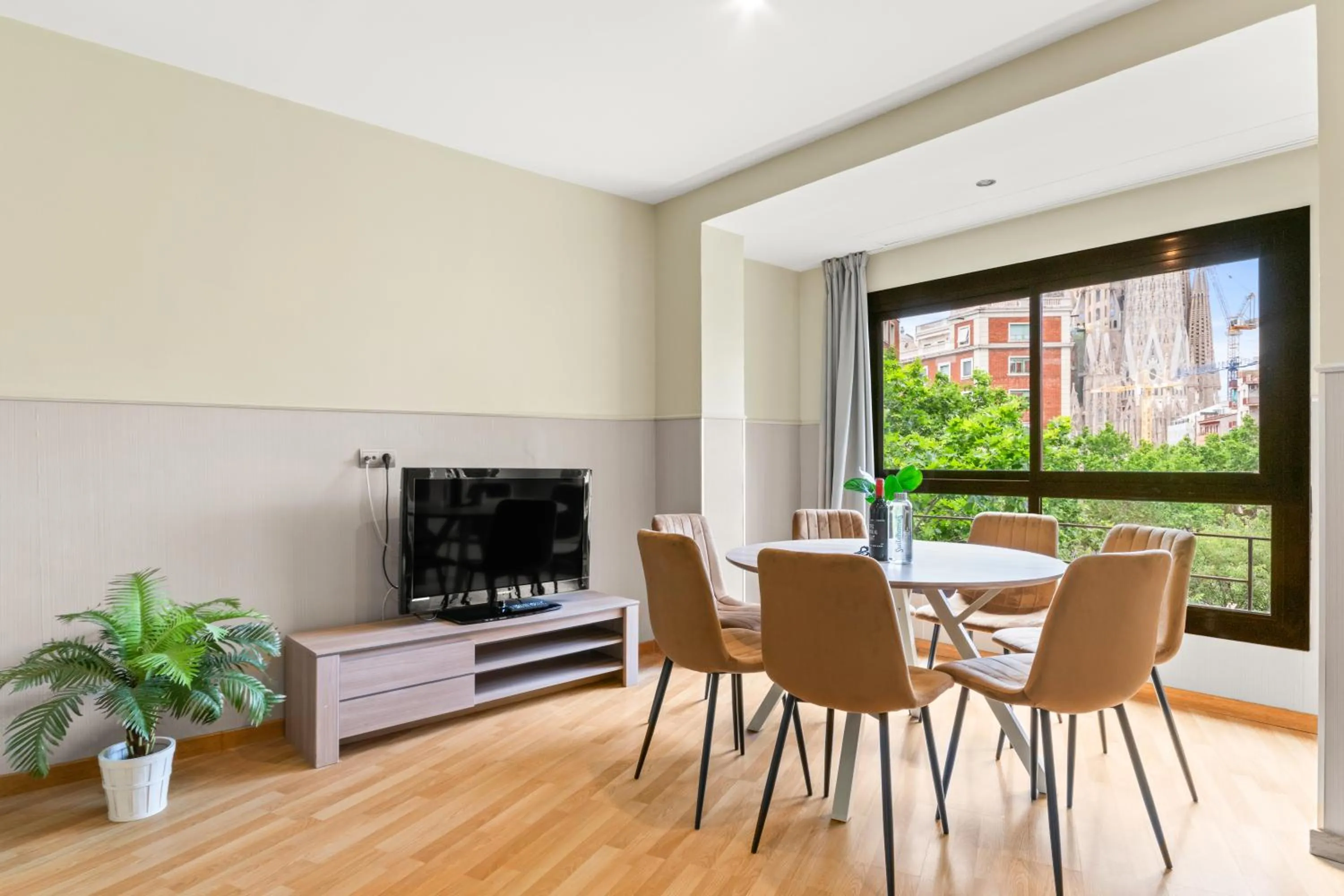 Living room in Suite Home Sagrada Familia