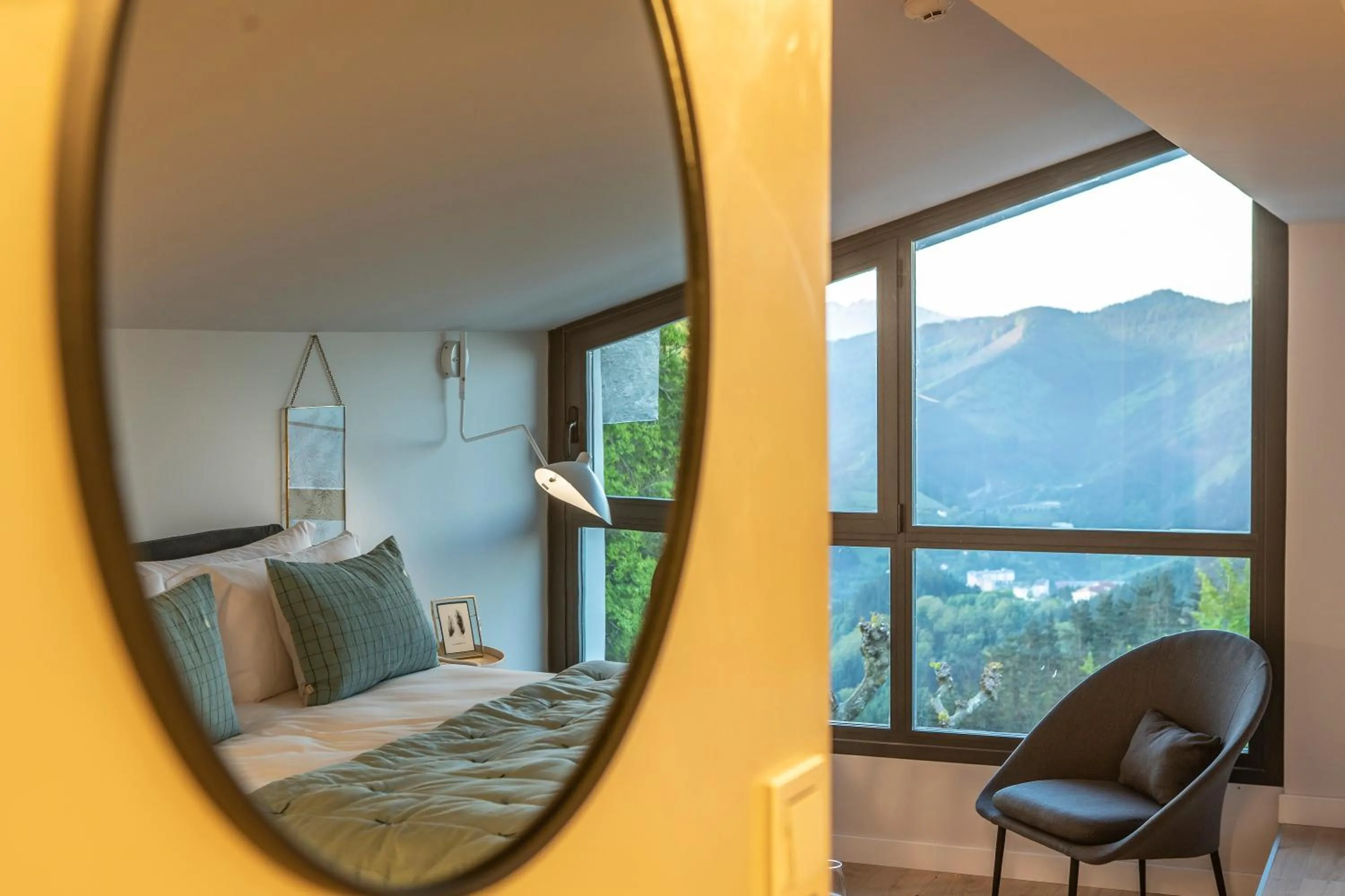 Mountain view in IXUA Hotela