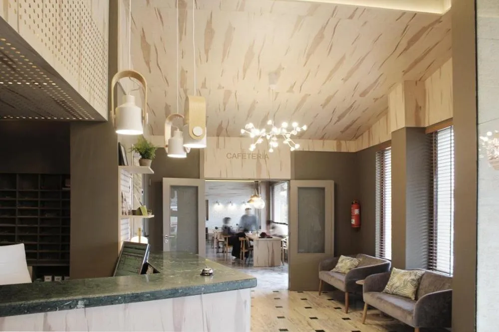 Lobby or reception in Hotel Rosalía