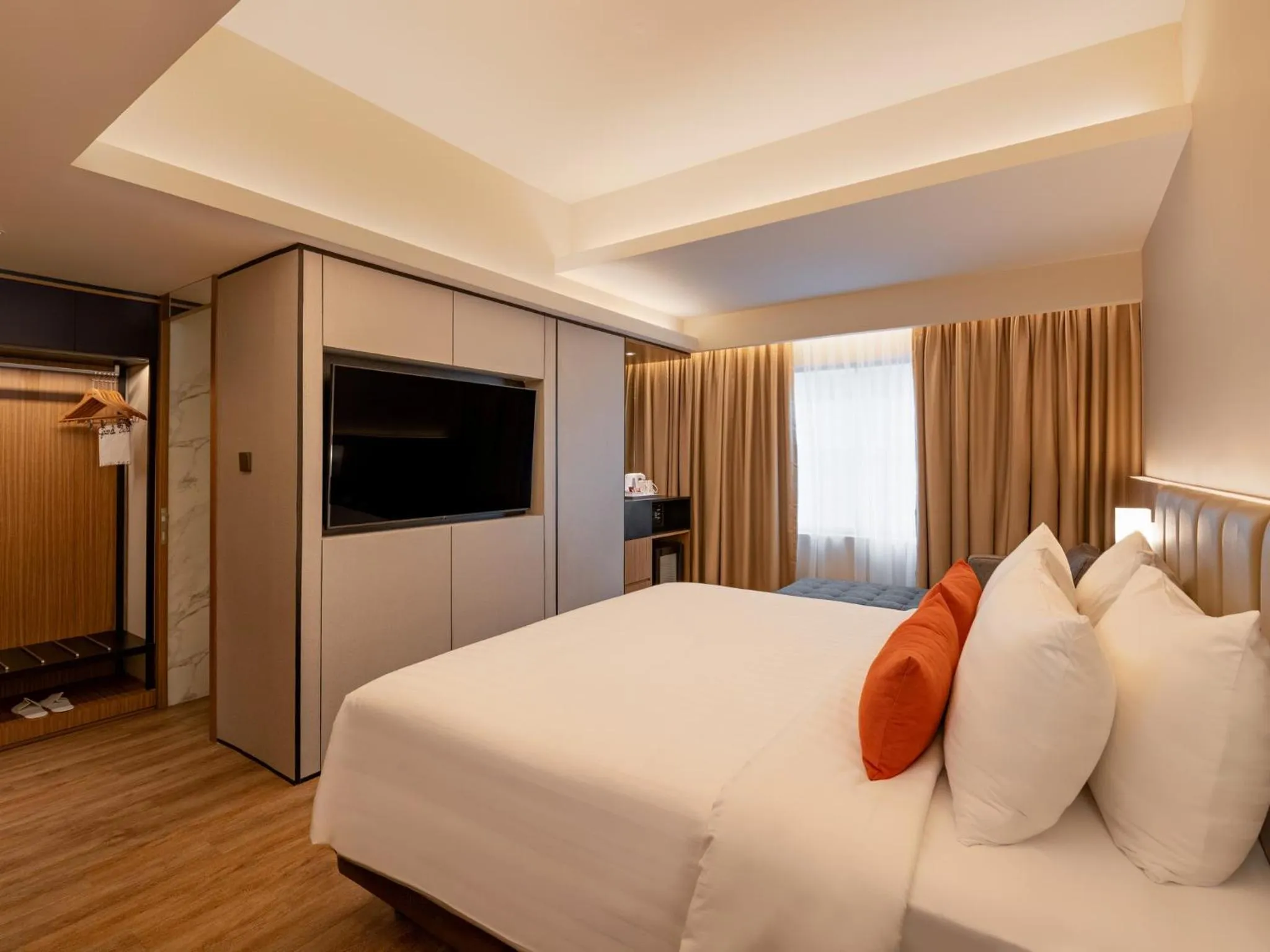 Bed in Grand Zuri Pekanbaru