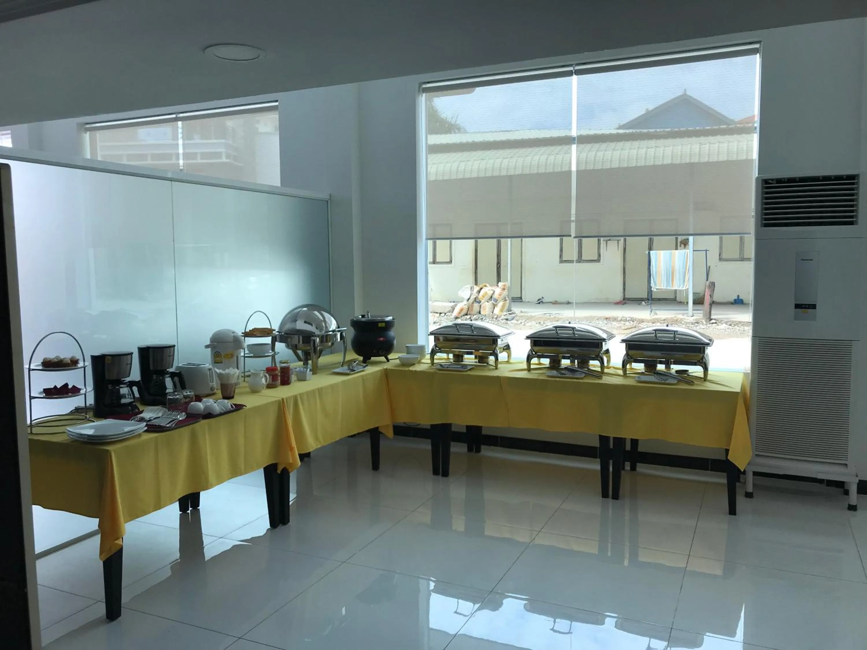 Buffet breakfast in Apple Hotel Two - Near Phnom Penh Airport