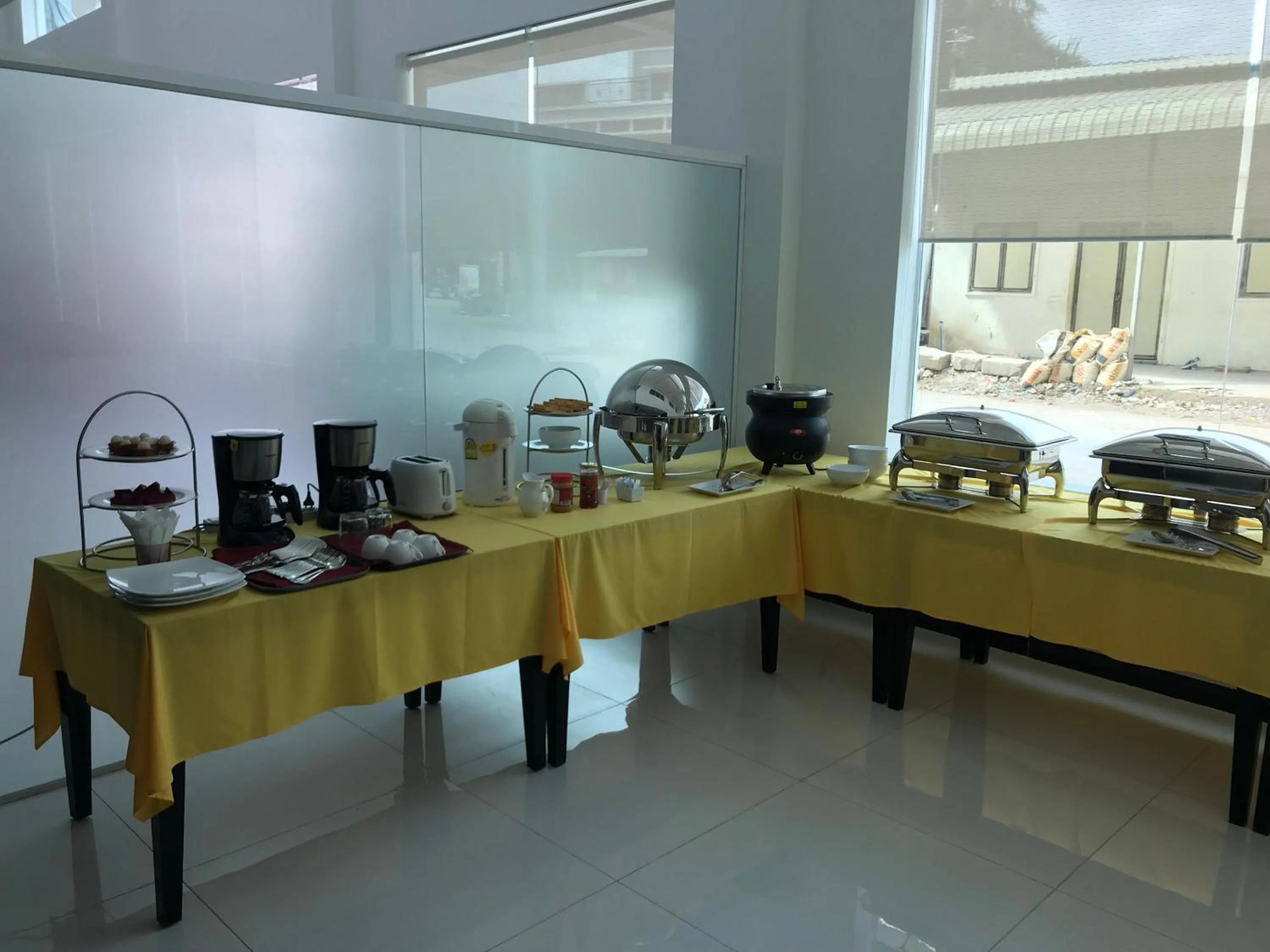 Buffet breakfast in Apple Hotel Two - Near Phnom Penh Airport