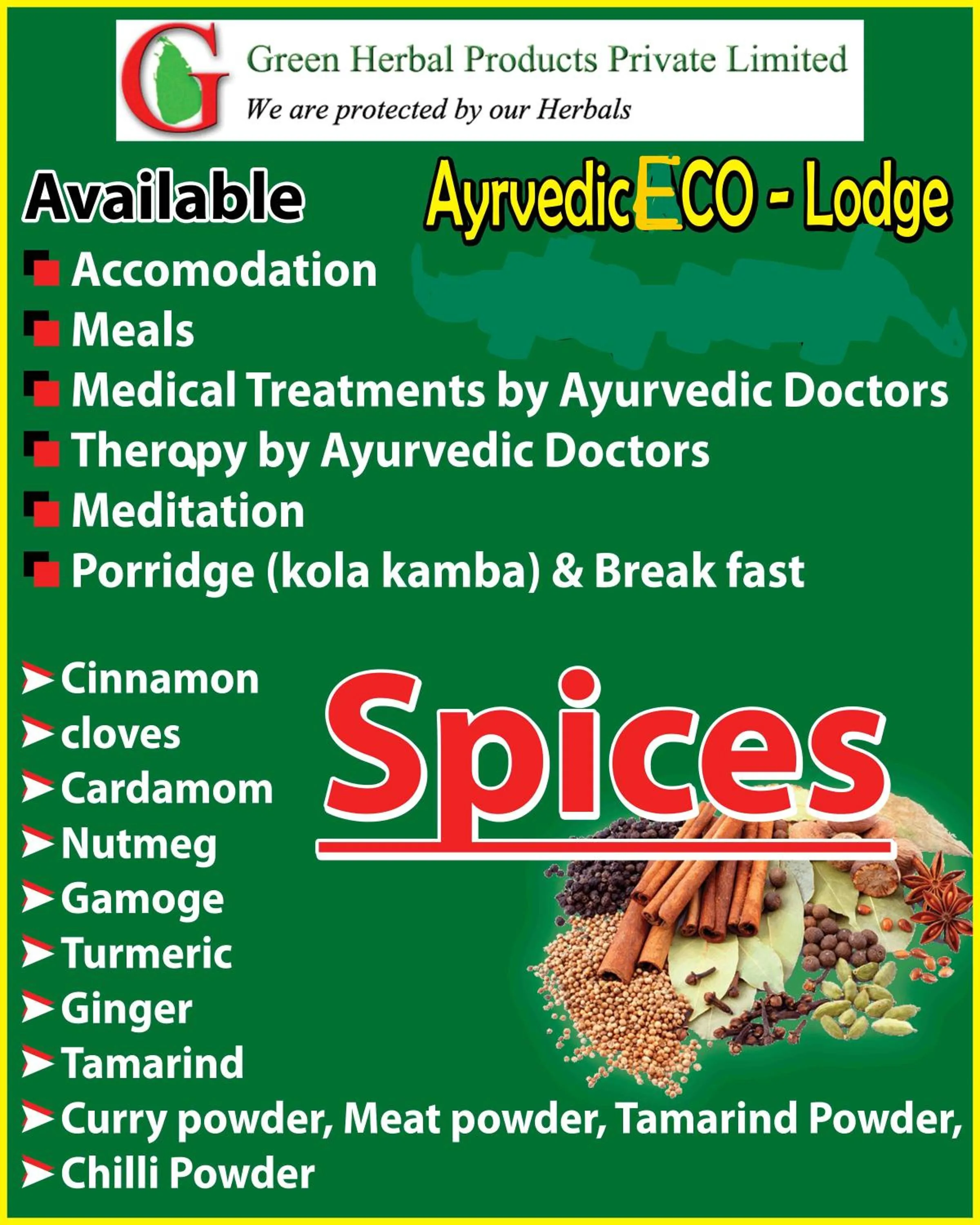 Green Herbal Ayurvedic Eco-Lodge