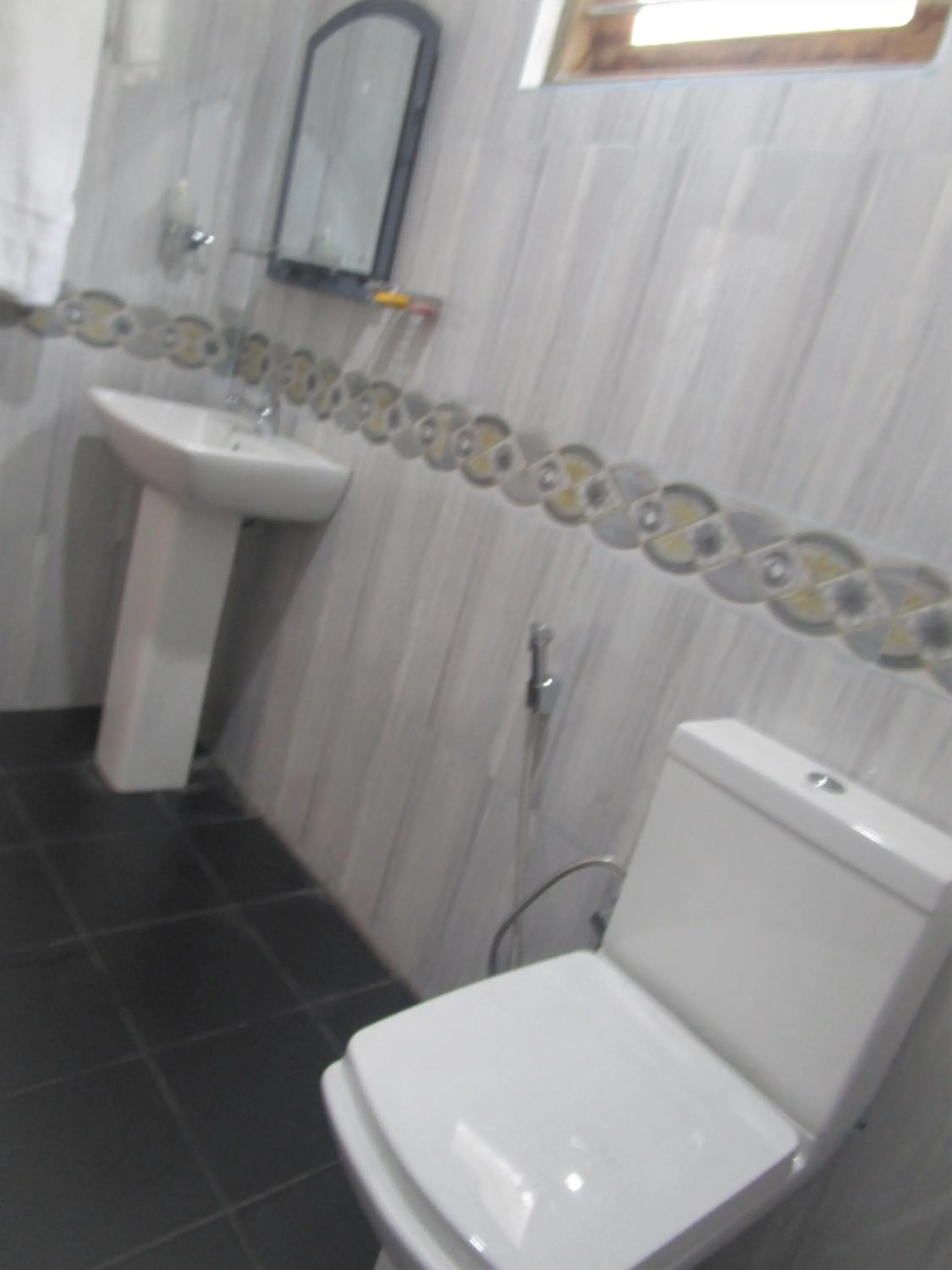 Bathroom in Green Herbal Ayurvedic Eco-Lodge