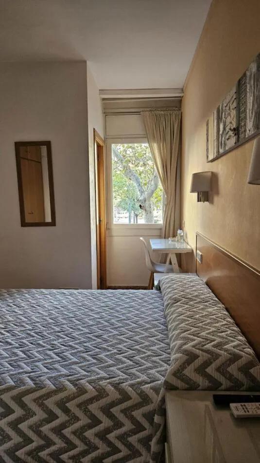 Bed in Hostal Rio De Castro