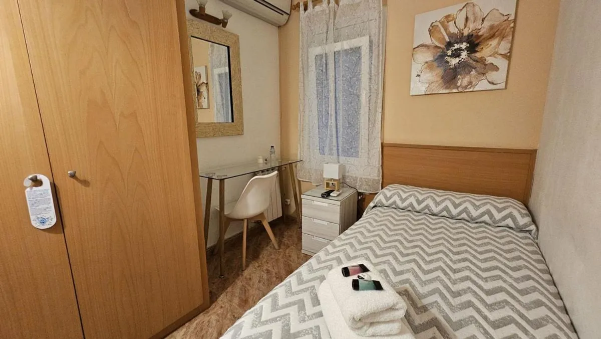 Bed in Hostal Rio De Castro