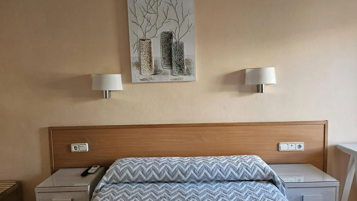 Bed in Hostal Rio De Castro