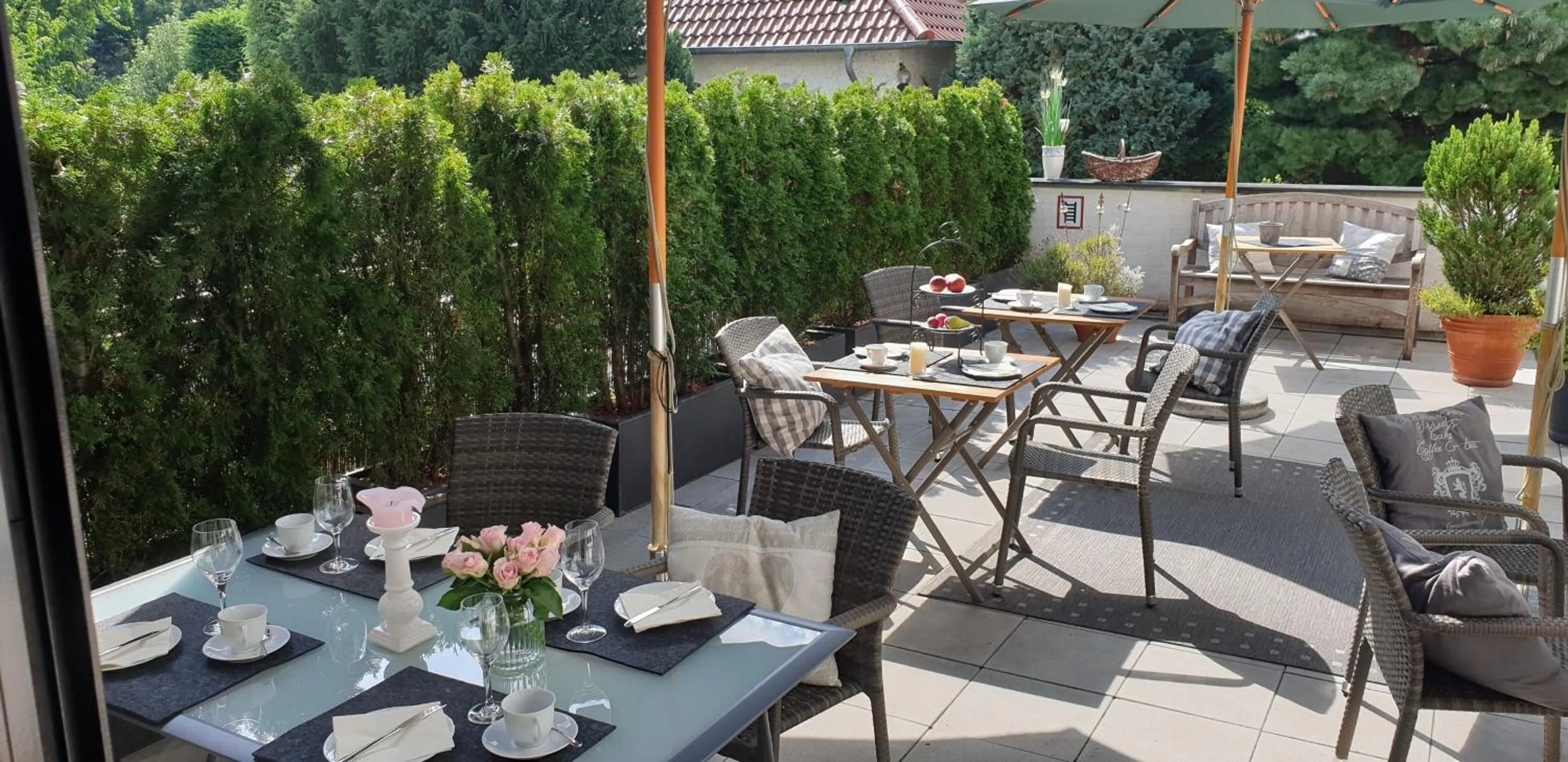 Balcony/Terrace in Hotel KAUP