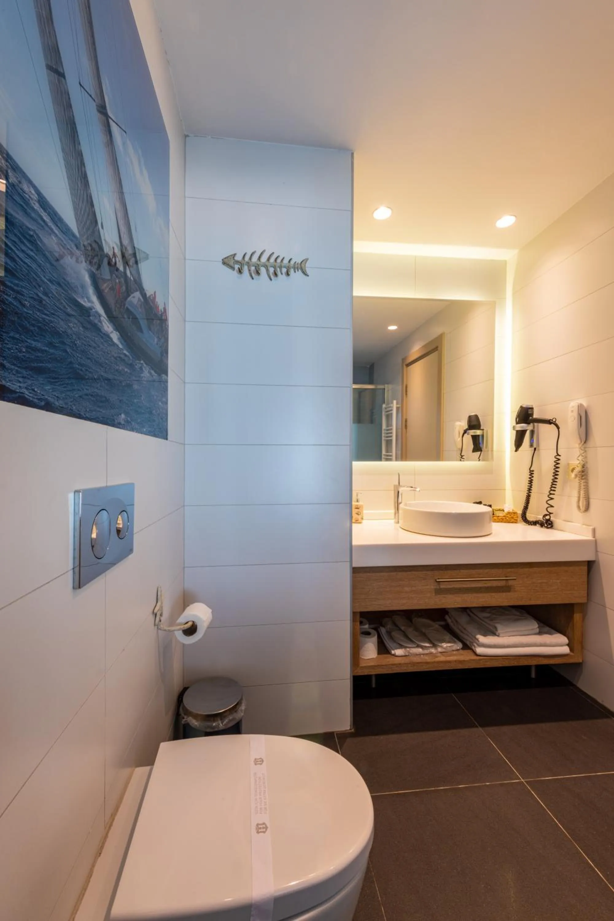 Bathroom in Riva's Moda